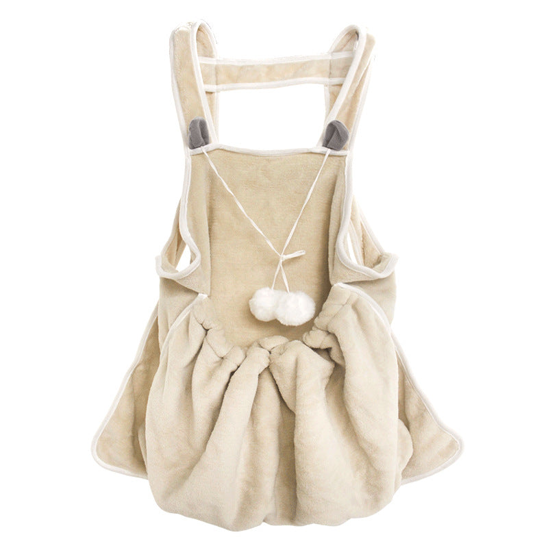 Pet Apron for Cats & Small Dogs - Non-Stick, Anti-Scratch Pet Clothing for Women - Perfect for Grooming, Feeding & Cuddling Time