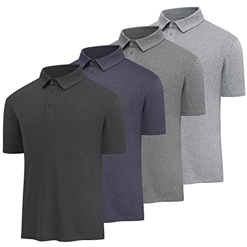 4 Pack Black, Dark Grey, Light Grey, Navy