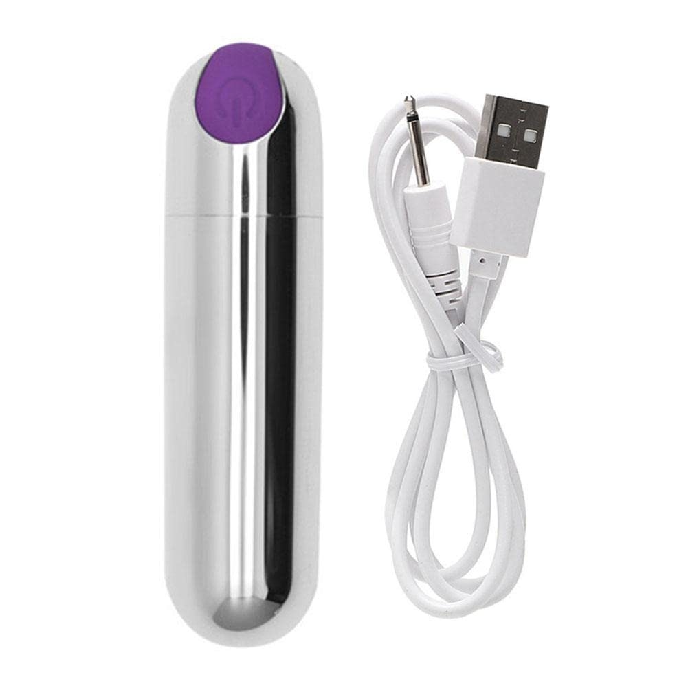 Mini USB Bullet Vibrator for Women - Clitoral & G-Spot Stimulator for Intimate Pleasure