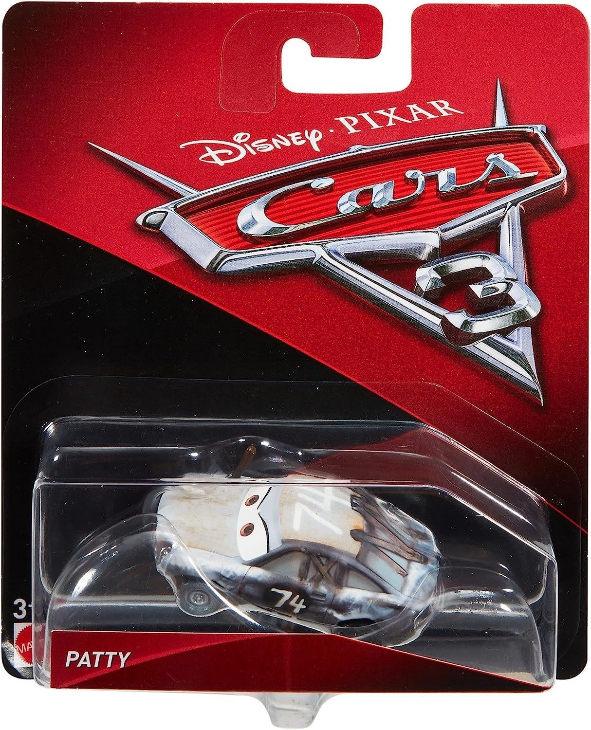 Disney Cars 3 Diecast Patty Vehicle Toy - Lightning McQueen Movie Character Collectible for Kids & Adults - Playtime, Display & Gift Idea