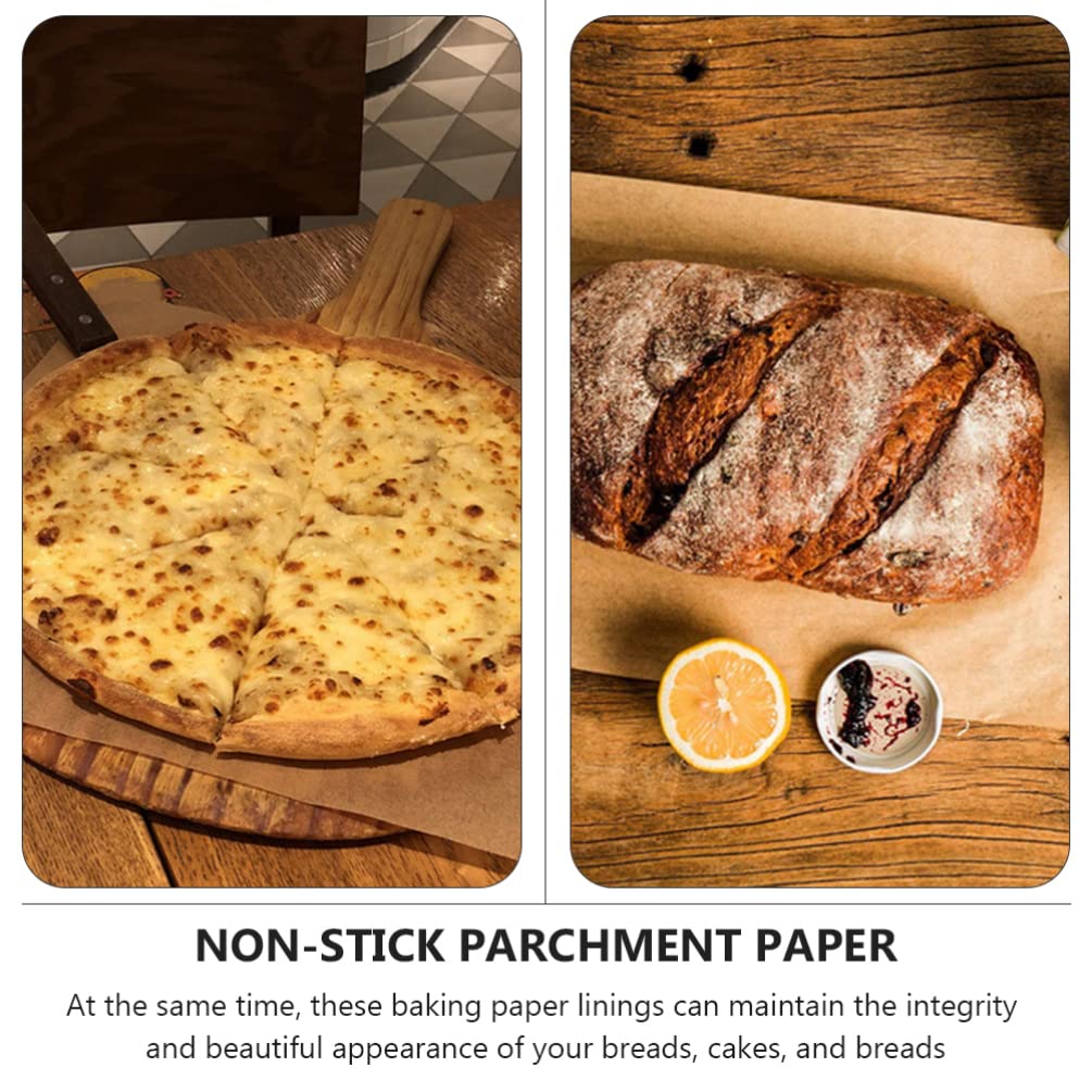 100pcs Air Fryer Parchment Paper Liners - Non-Stick Baking Sheets for Cooking, Cake, Cookies - Perfect for Air Fryer, Oven & Microwave Use