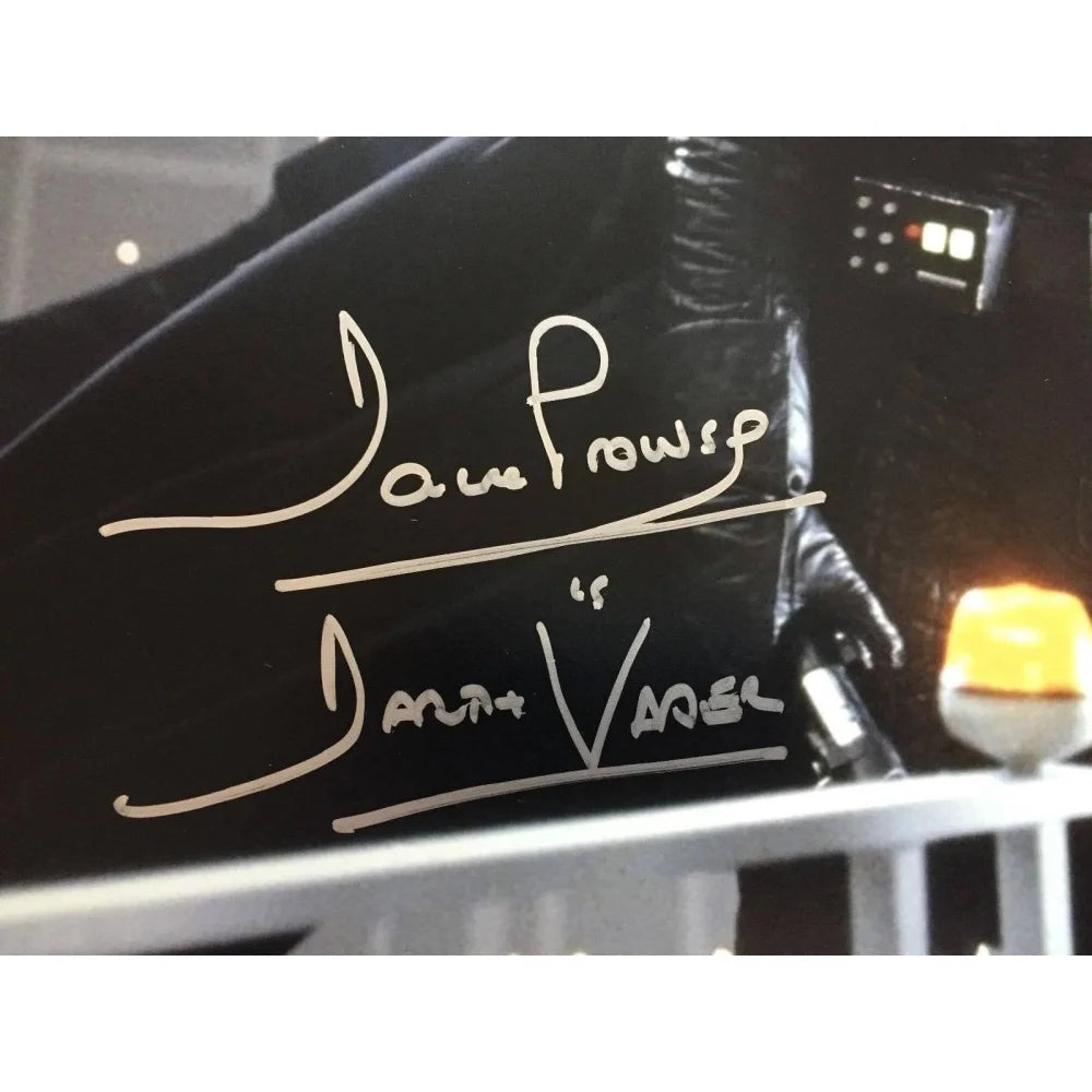 David Prowse Signed 16x12 Photo with COA & JSA Autograph - Darth Vader Star Wars Collectible - Perfect for Fans, Display & Memorabilia Collections