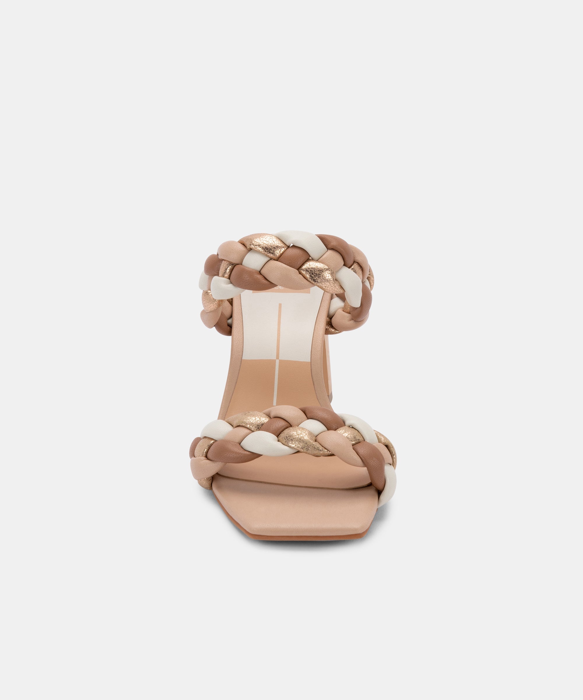 PAILY HEELS NATURAL MULTI STELLA - Comfortable Women's High Heel Sandals for Summer, Weddings & Parties | Fashionable & Breathable Design