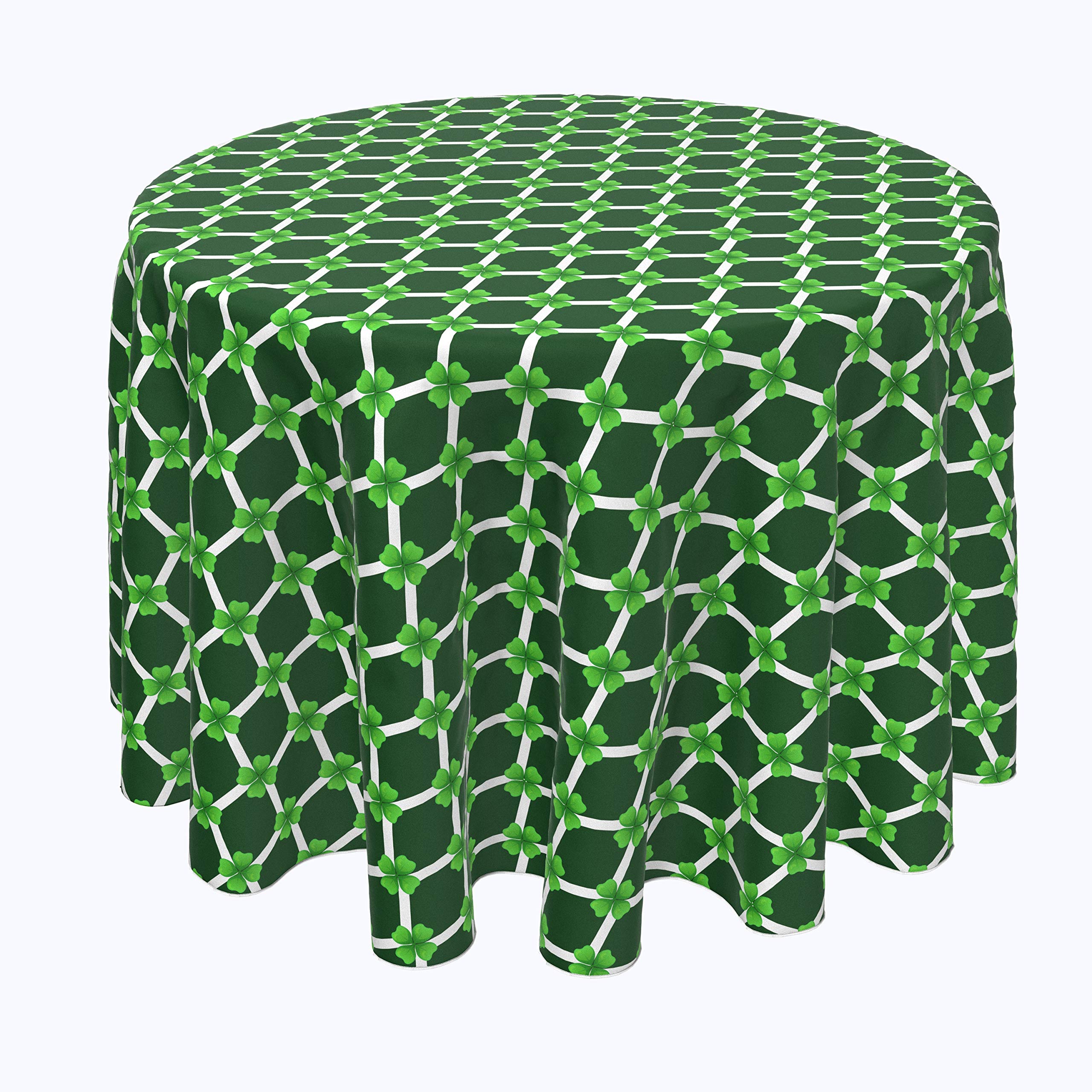 Milliken 100% Polyester Machine Washable Fabric Textile Products - Tablecloths, Table Runners, Napkins & Outdoor Tablecloths in Classic Paddy Rhombus (120