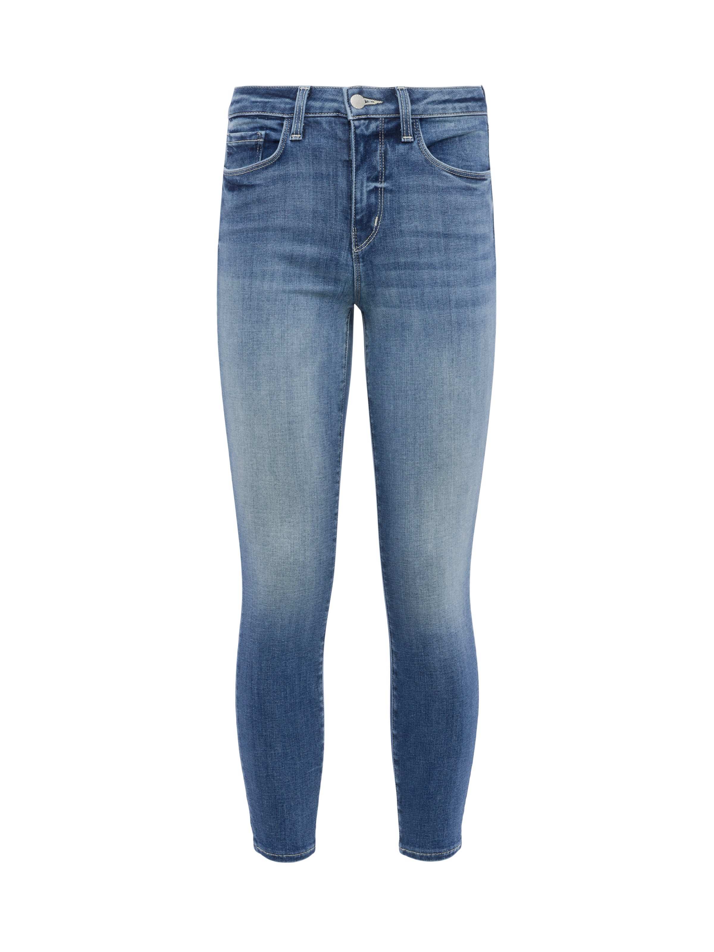 Margot High Waist Cropped Skinny Jeans for Women - Stretchy Denim Pants, Slim Fit Ankle Length, Comfortable & Trendy - Perfect for Casual Outfits, Date Nights & Office Wear