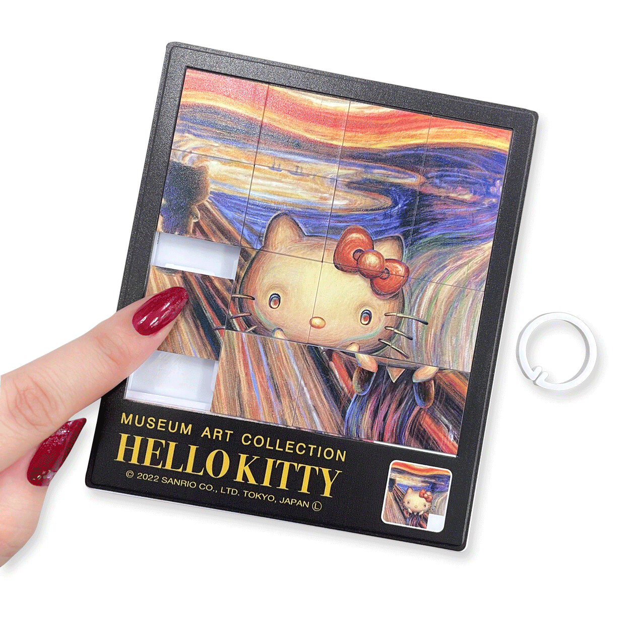 Hello Kitty Scream Puzzle - 1000 Piece Horror-Themed Jigsaw Puzzle for Adults & Teens - Perfect for Halloween Decor, Scary Movie Nights & Puzzle Collectors