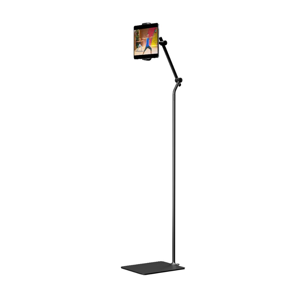 Twelve South Hoverbar Tower - Adjustable iPad Stand & Mount for Desk, Tablet Holder with Clamp for Home, Office, Kitchen | Perfect for Video Calls, Cooking Recipes & Workstation Setup