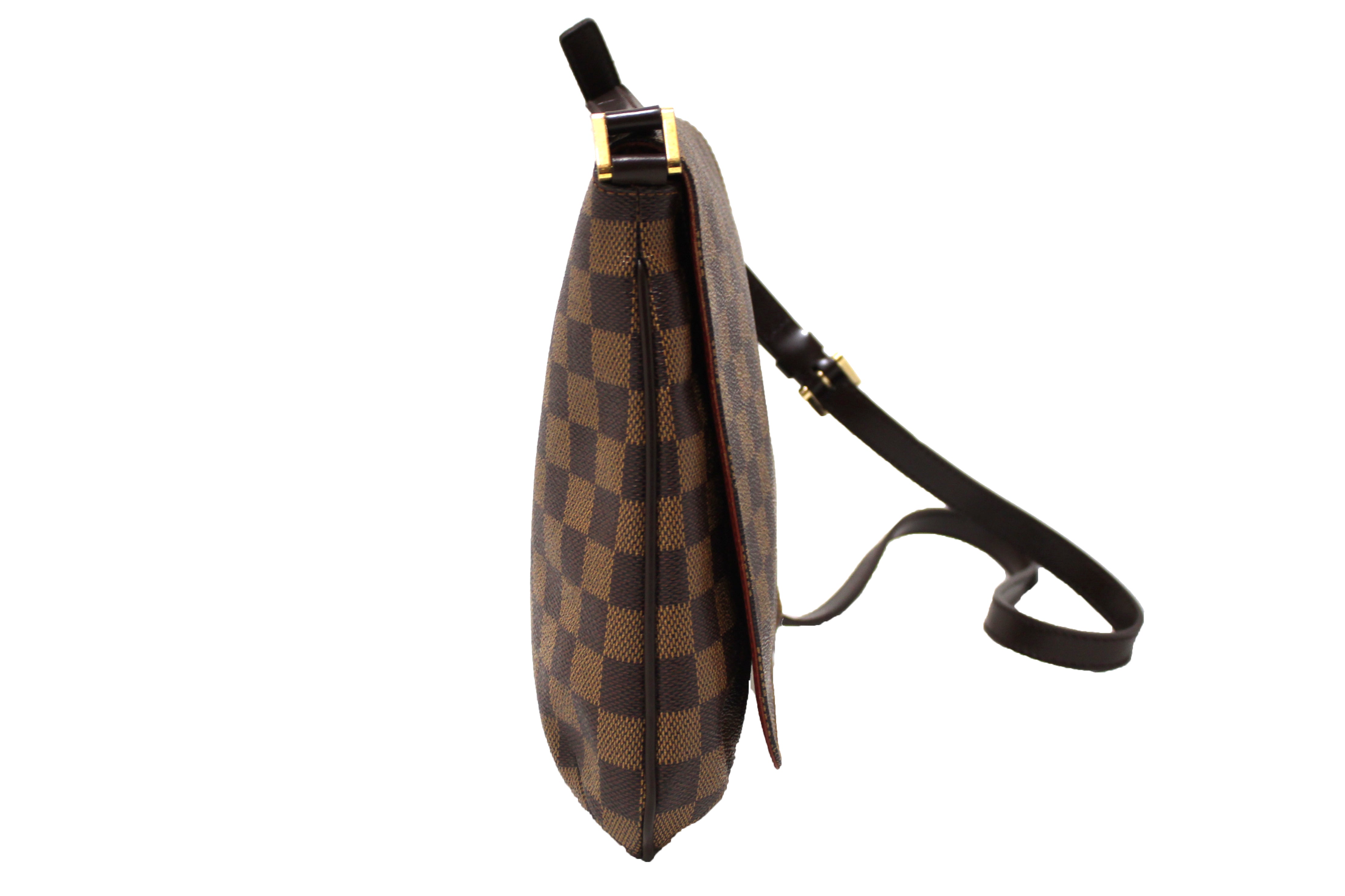 Authentic Louis Vuitton Damier Ebene Musette Salsa Messenger Bag for Women - Luxury Crossbody Purse with Adjustable Strap, Perfect for Work, Travel & Everyday Use