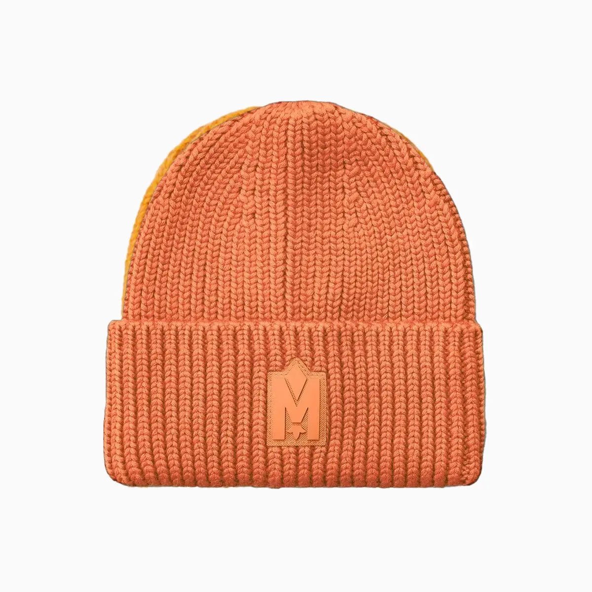 JUDE MZ Hand Knit Toque With Ribbed Cuff Beanie Hat - Warm Winter Hat for Men & Women - Perfect for Skiing, Snowboarding & Outdoor Activities