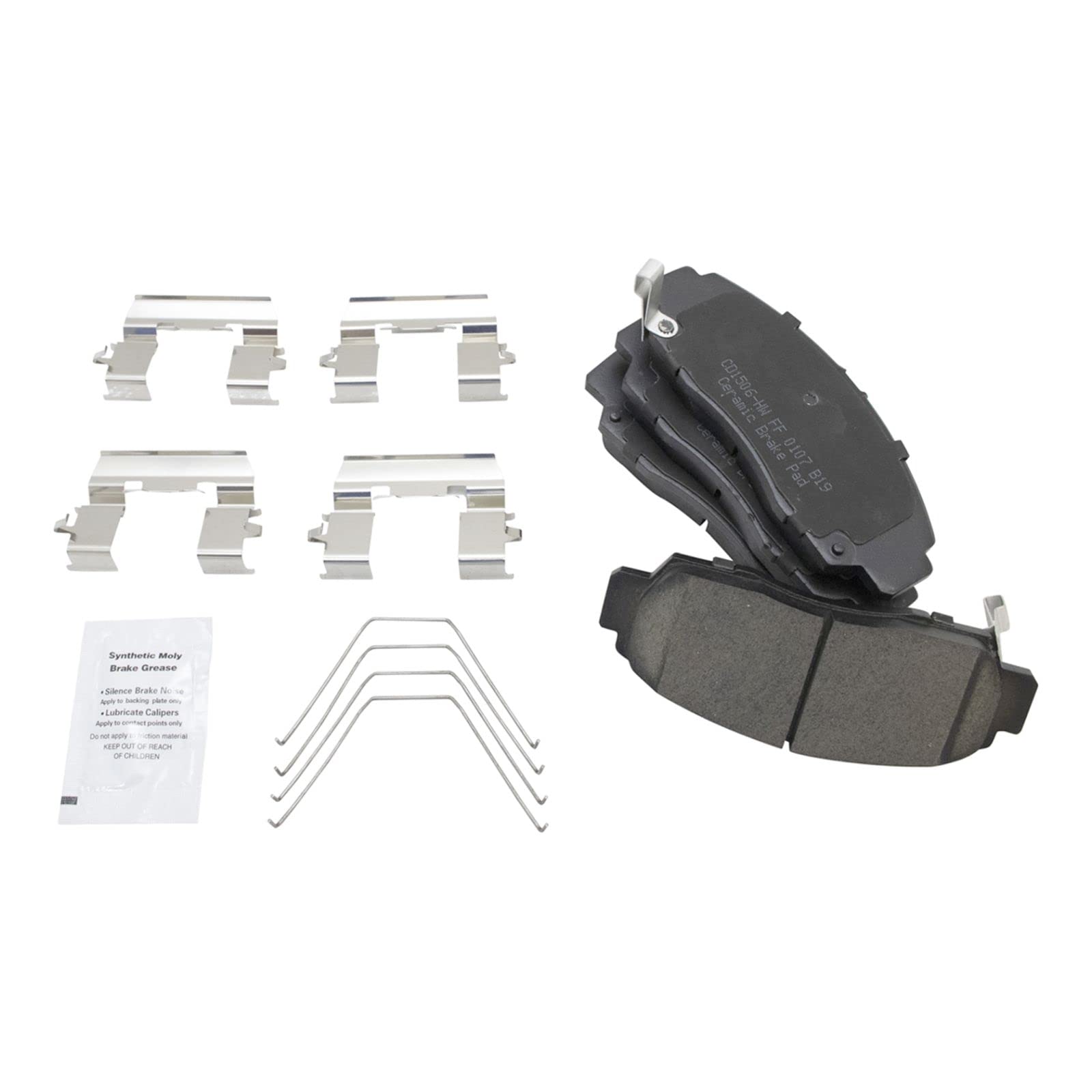 Premium Ceramic Vented Brake Pads & Rotor Kit with G-Coating - Compatible with 2011-2014 Acura TSX & 2011-2012 Honda Accord - Front Brake Caliper Replacement for Smooth Stopping & Enhanced Safety - Perfect for City Driving, Highway Commuting & Performance Upgrades