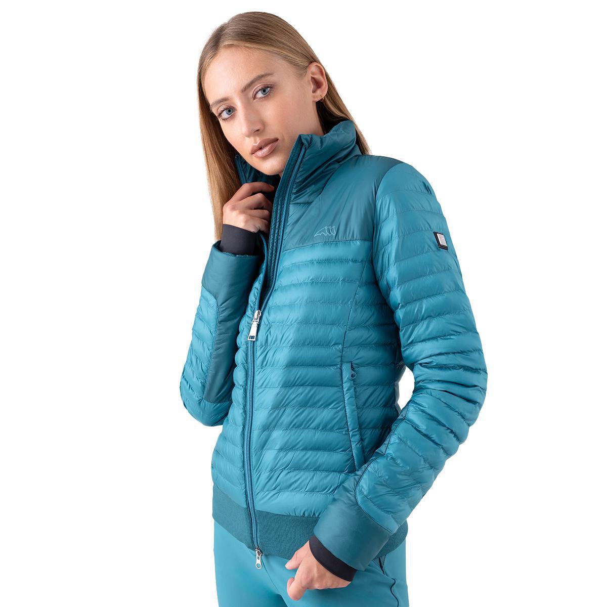 Equiline Women's Ekimo Padded Winter Jacket - Warm Quilted Coat for Cold Weather, Outdoor Activities & Daily Wear