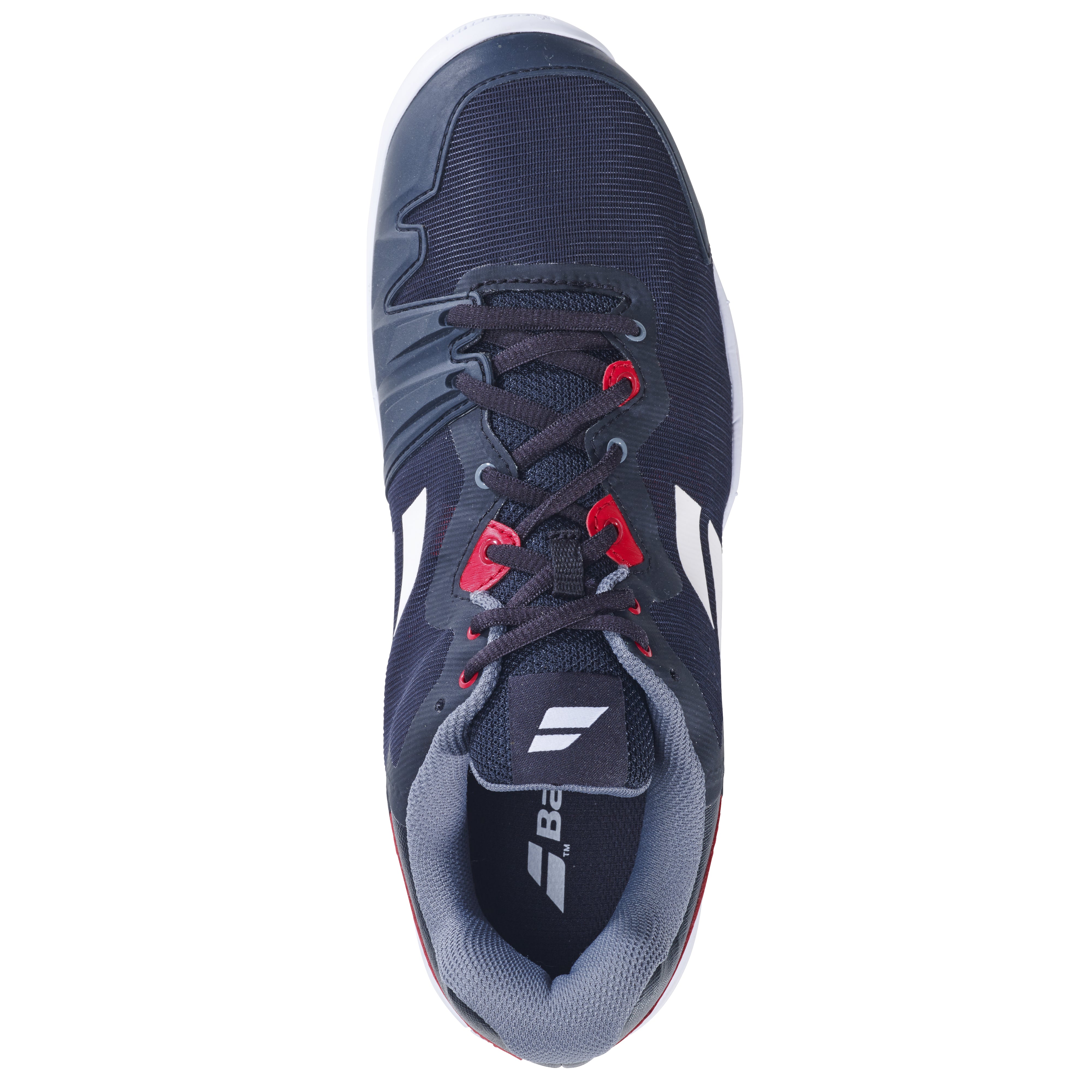 Babolat SFX3 AC Men's Tennis Shoes - Black/Red | Lightweight & Durable for Court Performance | Perfect for Competitive Matches & Training