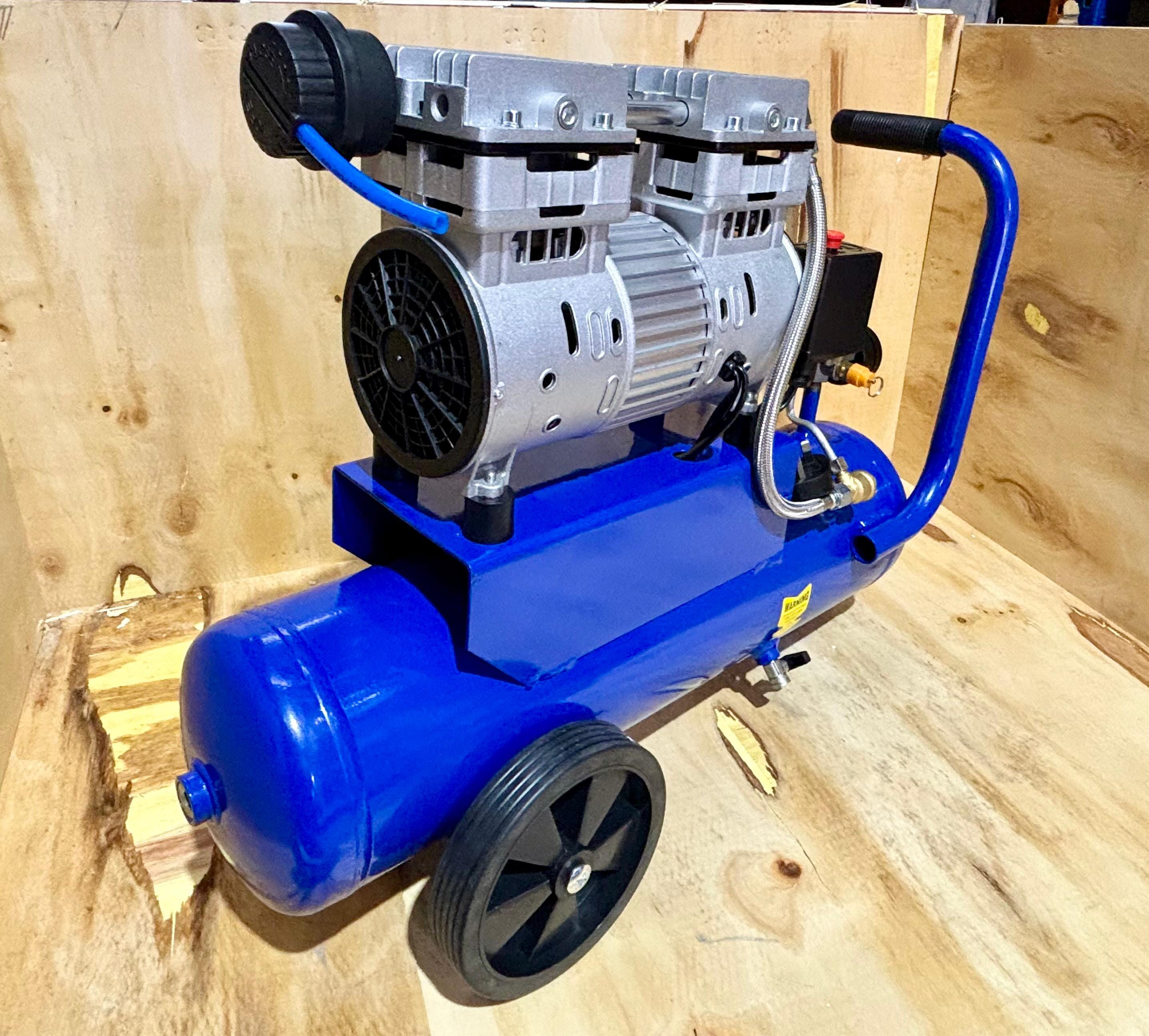 1.5HP 12L Oil-Free Silent Air Compressor by Aiko - Model GDG12 | Perfect for Home DIY, Woodworking, and Inflating Tires