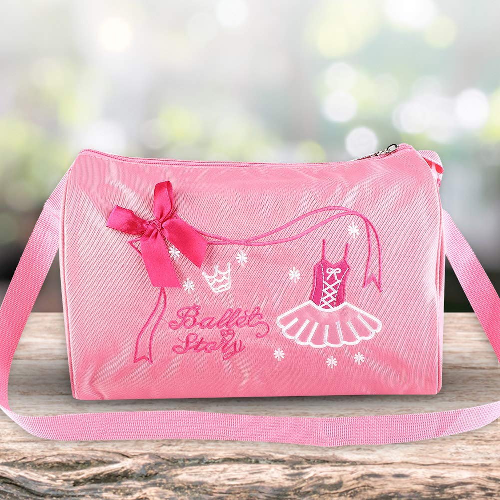 Tbest Ballet Dance Bag for Girls - Crossbody Shoulder Bag with Adjustable Strap for Ballet Class & Dance Practice | Perfect Gift for Little Ballerinas