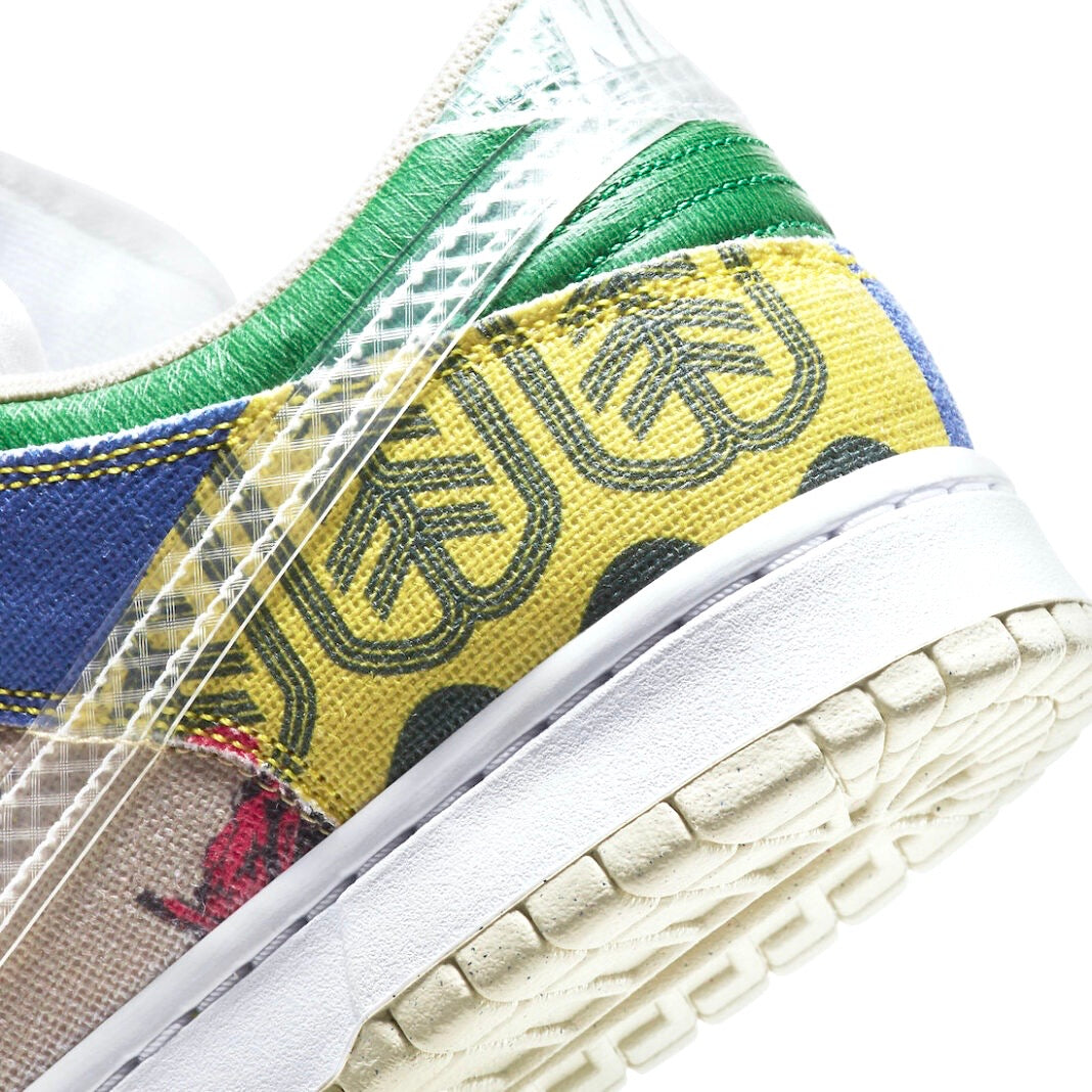Nike Dunk Low City Market Multi-Color Sneakers - Men's & Women's Casual Shoes for Streetwear, Skateboarding & Everyday Fashion