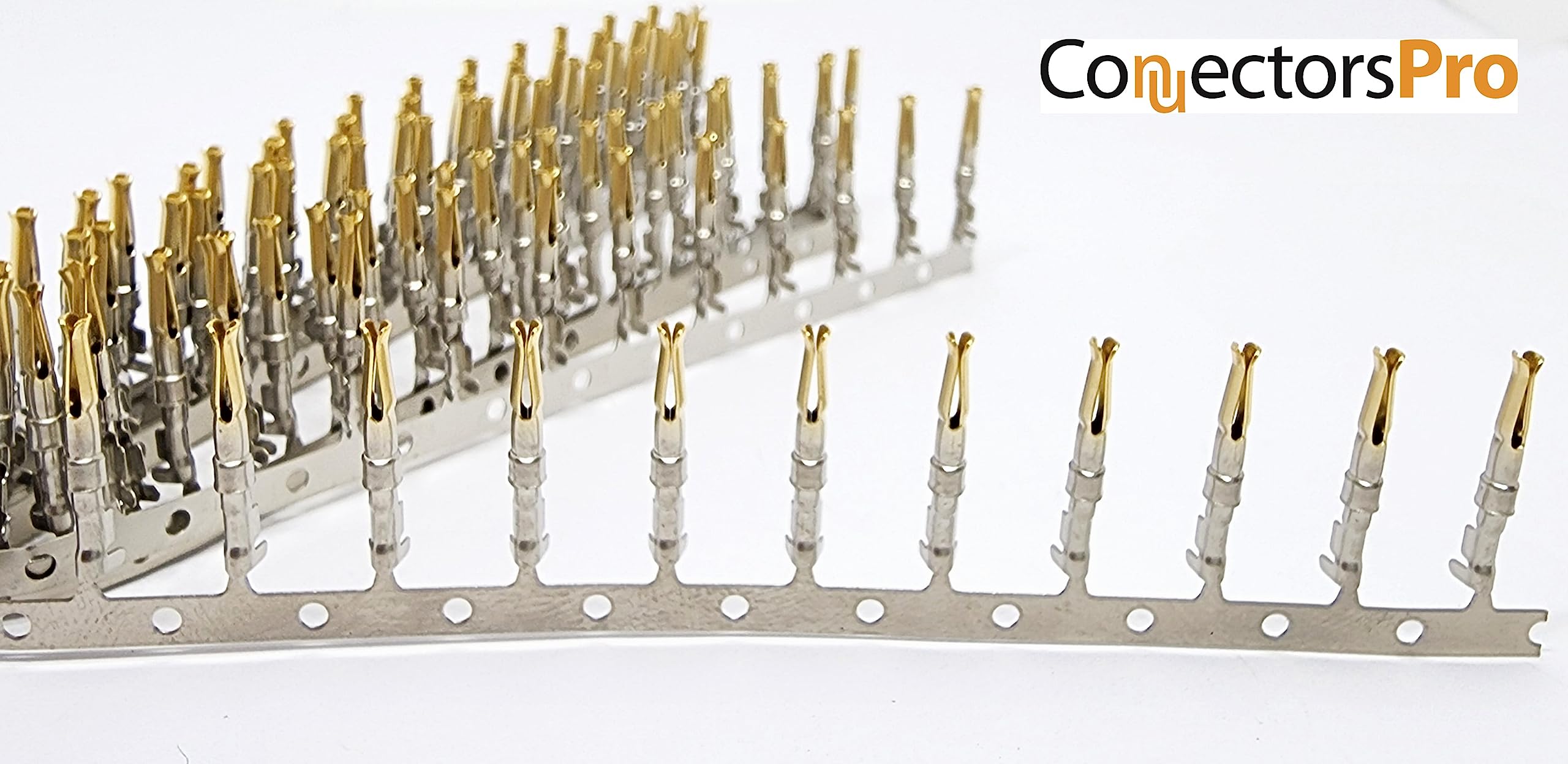 Gold Plated D-Sub Female Crimp Pins 100pcs - PC Accessories for Electronics Repair