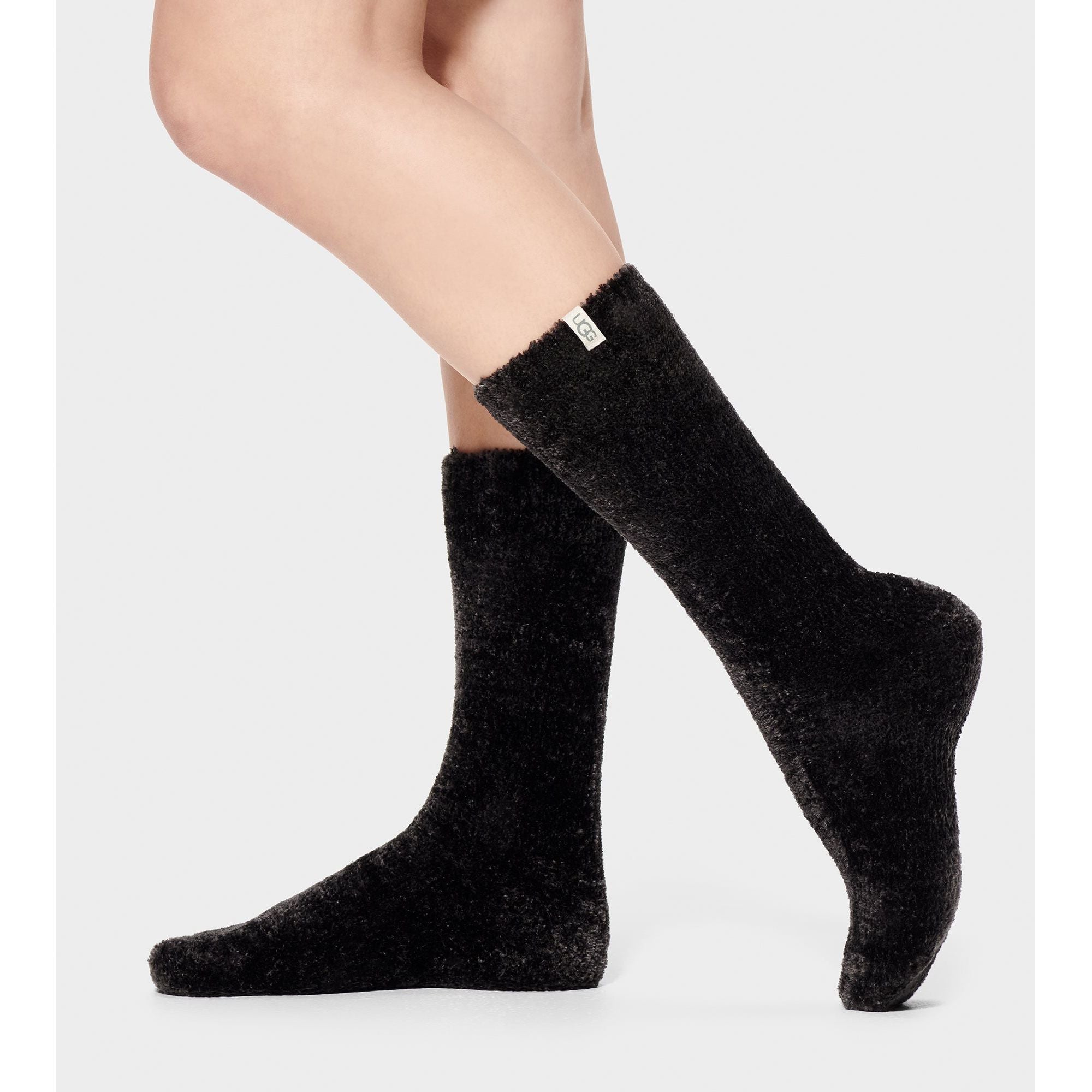 UGG Women's Leda Cozy Socks - Soft Winter Boot Socks for Women, Warm Fleece Lined Slipper Socks, Perfect for Cold Weather, Home & Outdoor Use