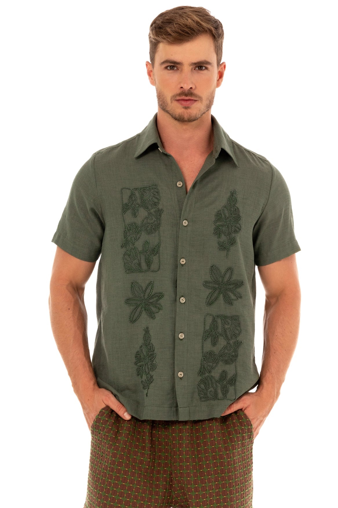 Clay Jack Shirt 17763 | Premium Men's Casual Button-Down Shirt | Perfect for Office, Date Night & Outdoor Activities