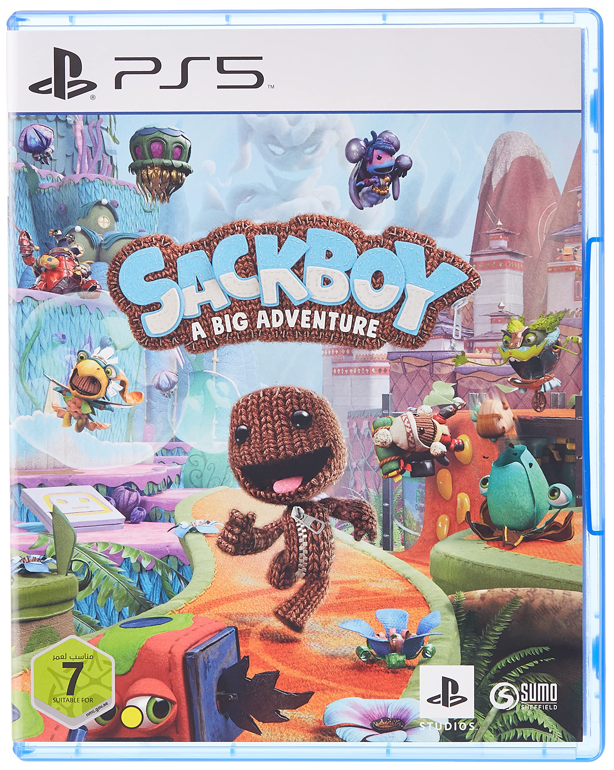 Sackboy: A Big Adventure - PlayStation 5 Game | Spain Edition | Fun Family Platformer for PS5 Gaming Nights