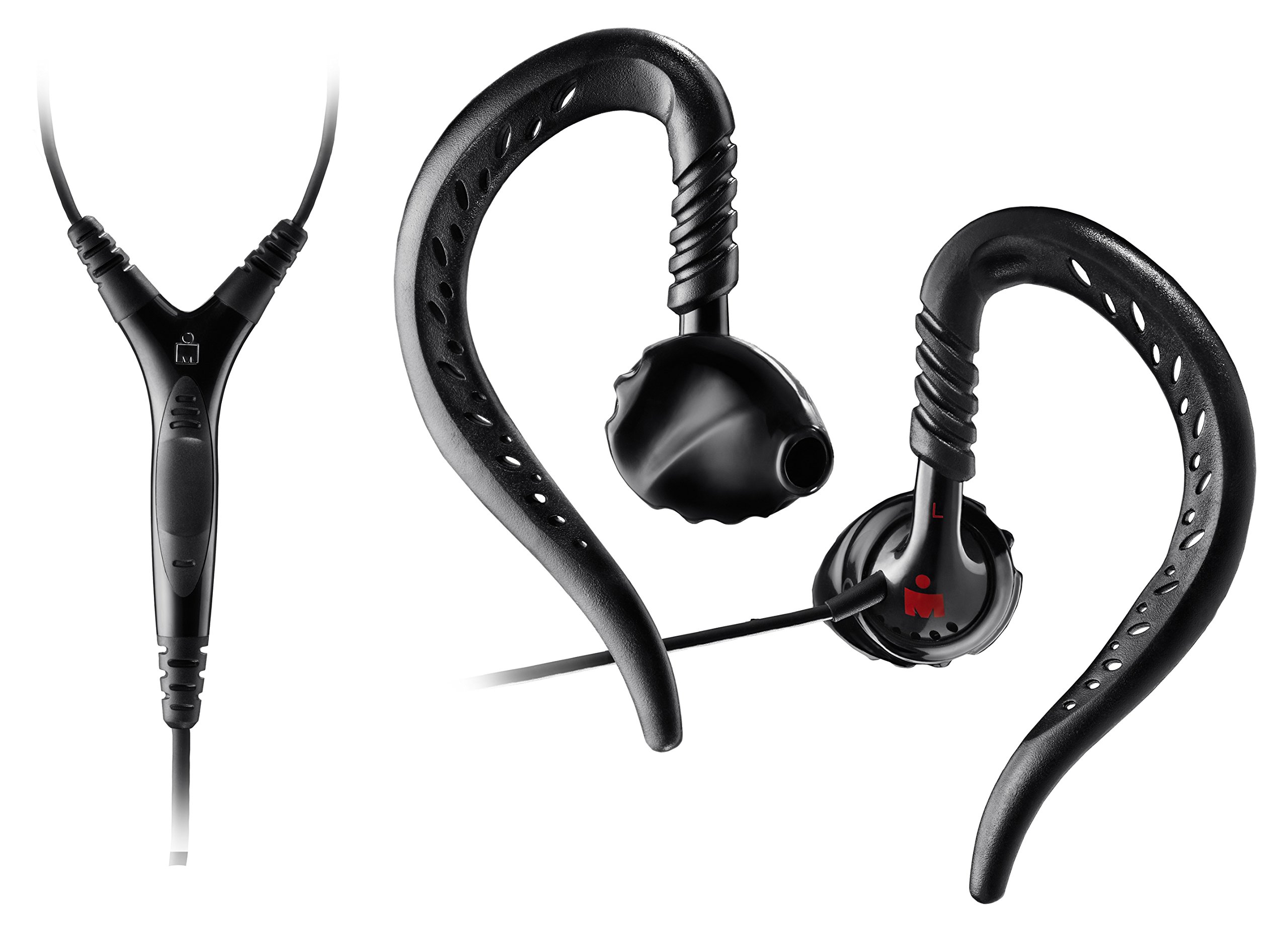 Yurbuds Focus Pro Sport Earphones with Microphone - Secure Fit Workout Headphones for Running, Gym & Outdoor Activities