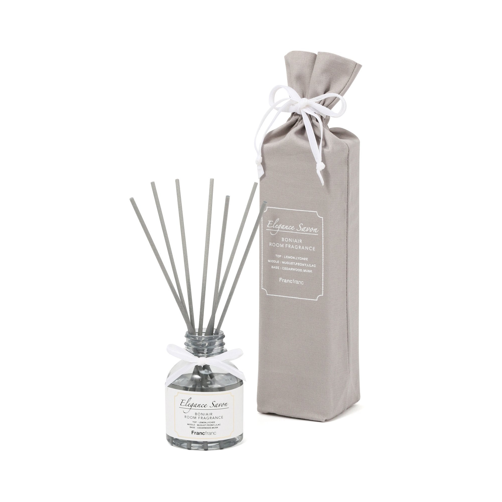 Boniair White Room Fragrance - Long Lasting Air Freshener for Home, Office, and Bedroom | Eliminates Odors & Creates a Relaxing Atmosphere