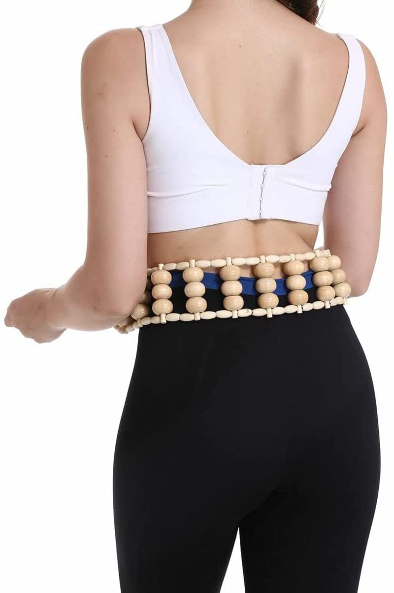 Wooden Massage Roller for Lymphatic Drainage & Therapy - Relax at Home