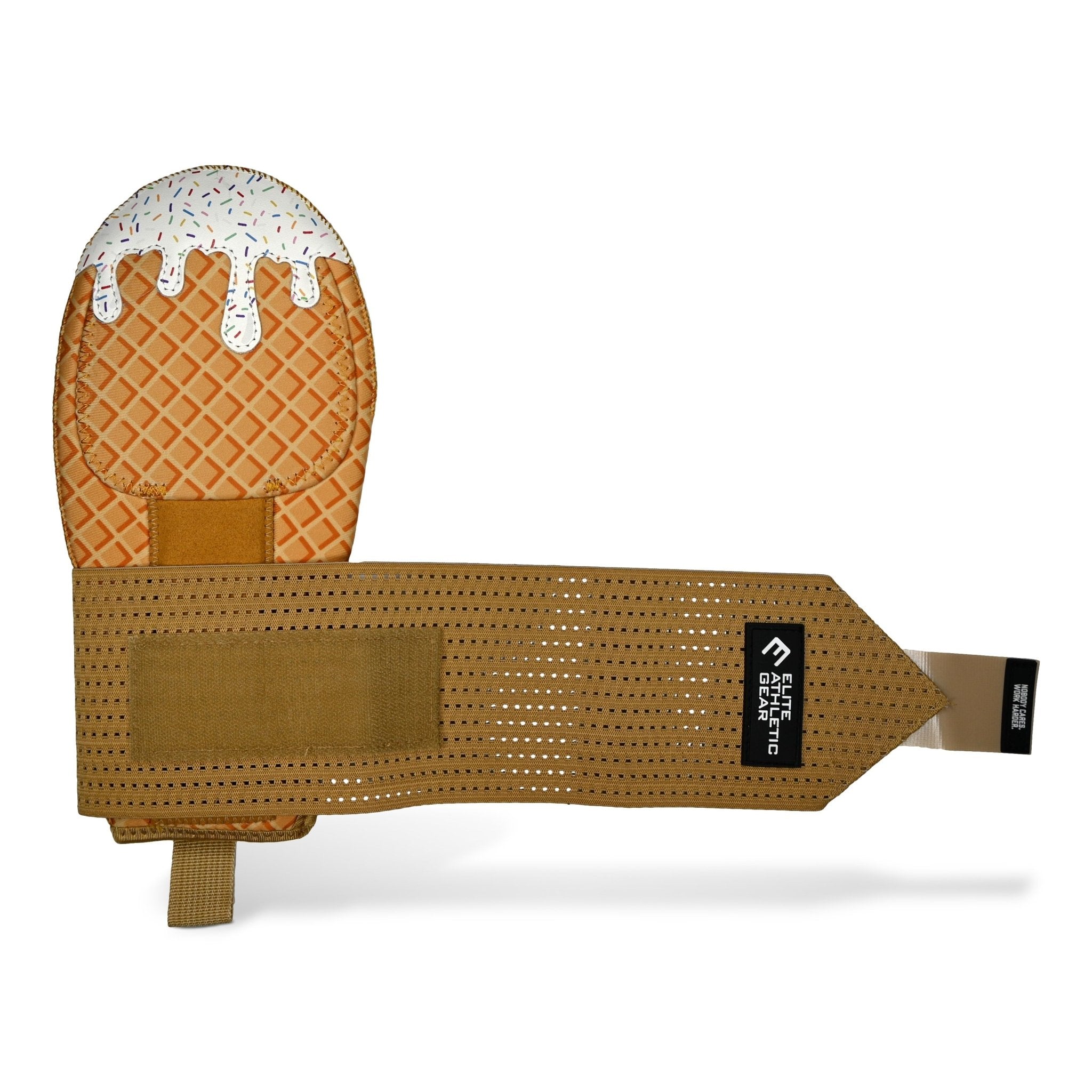 Premium White Ice Cream Sliding Mitts - Non-Slip Grip for Easy Scooping & Serving - Perfect for Ice Cream Parlors, Dessert Shops & Home Use