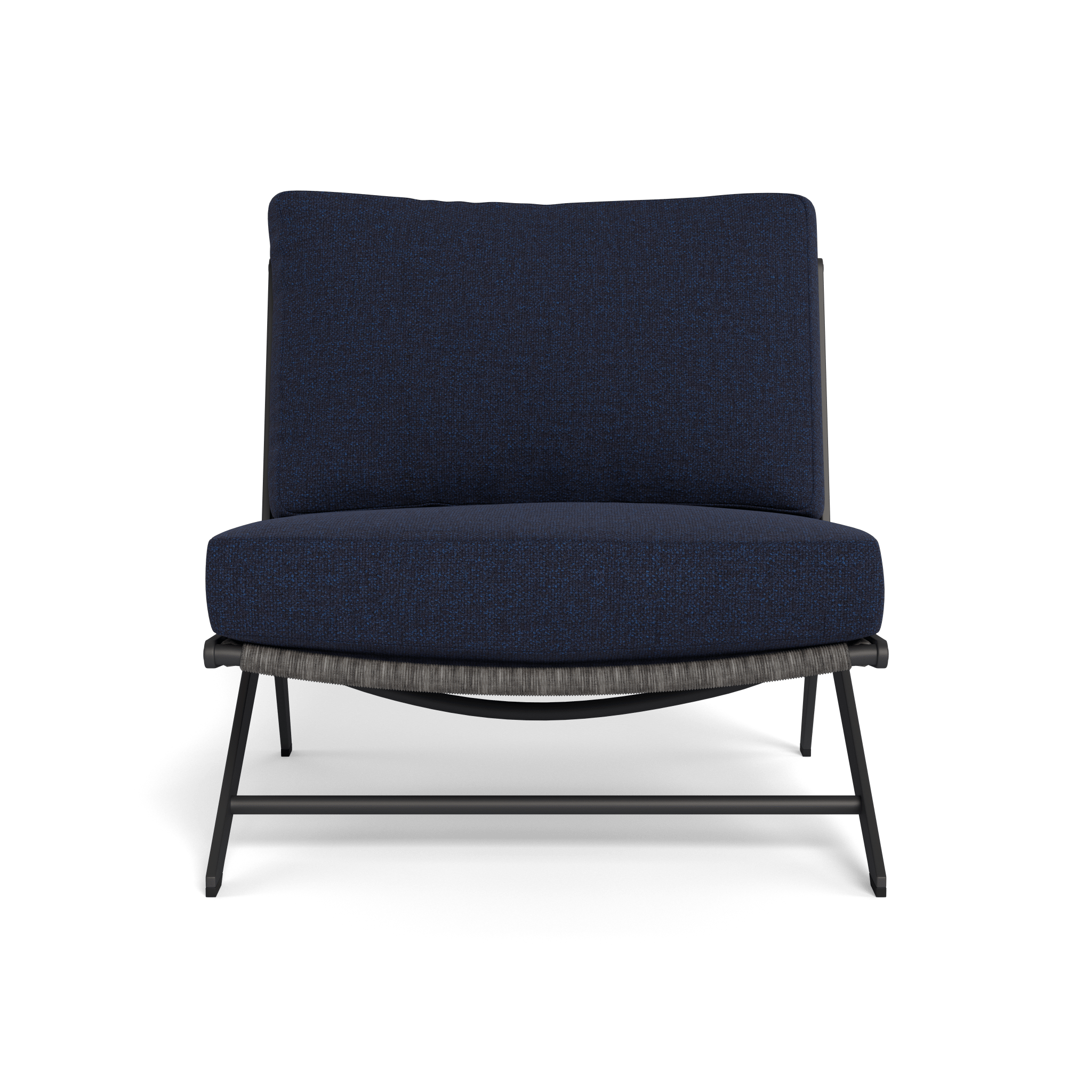 Loop Easy Chair - Modern Ergonomic Lounge Chair for Living Room, Bedroom & Office - Comfortable Reading & Relaxation Chair with Sturdy Metal Frame