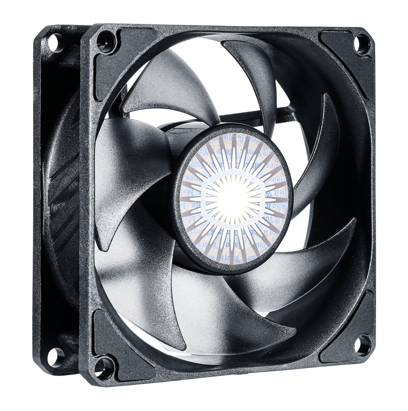 Cooler Master MFX B8NN 25NPK R1 CM SickleFlow 80 PWM Non-LED Fan - High Performance 80mm Cooling Fan for PC, Gaming Rig & Case Cooling (2-Year Warranty) - Ideal for Quiet & Efficient Airflow in Desktops & Workstations
