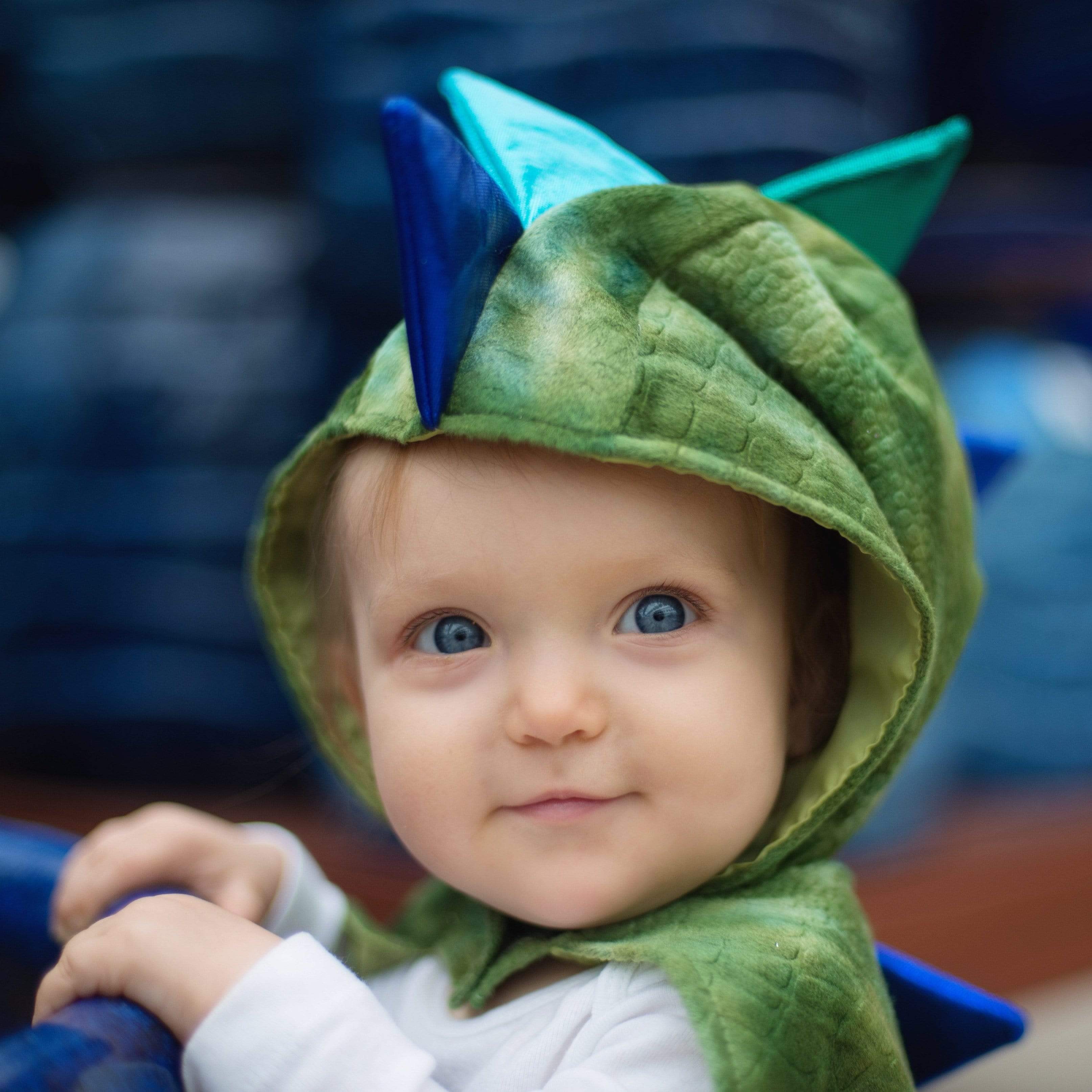 Baby Dragon Cape for Toddlers 12-24 Months - Soft & Cute Costume for Halloween, Birthday Parties & Dress-Up Play
