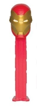 Iron Man PEZ Candy Dispenser with 12 Refills - Fun Collectible Toy for Kids & Marvel Fans - Perfect for Halloween, Birthday Gifts & Movie Nights