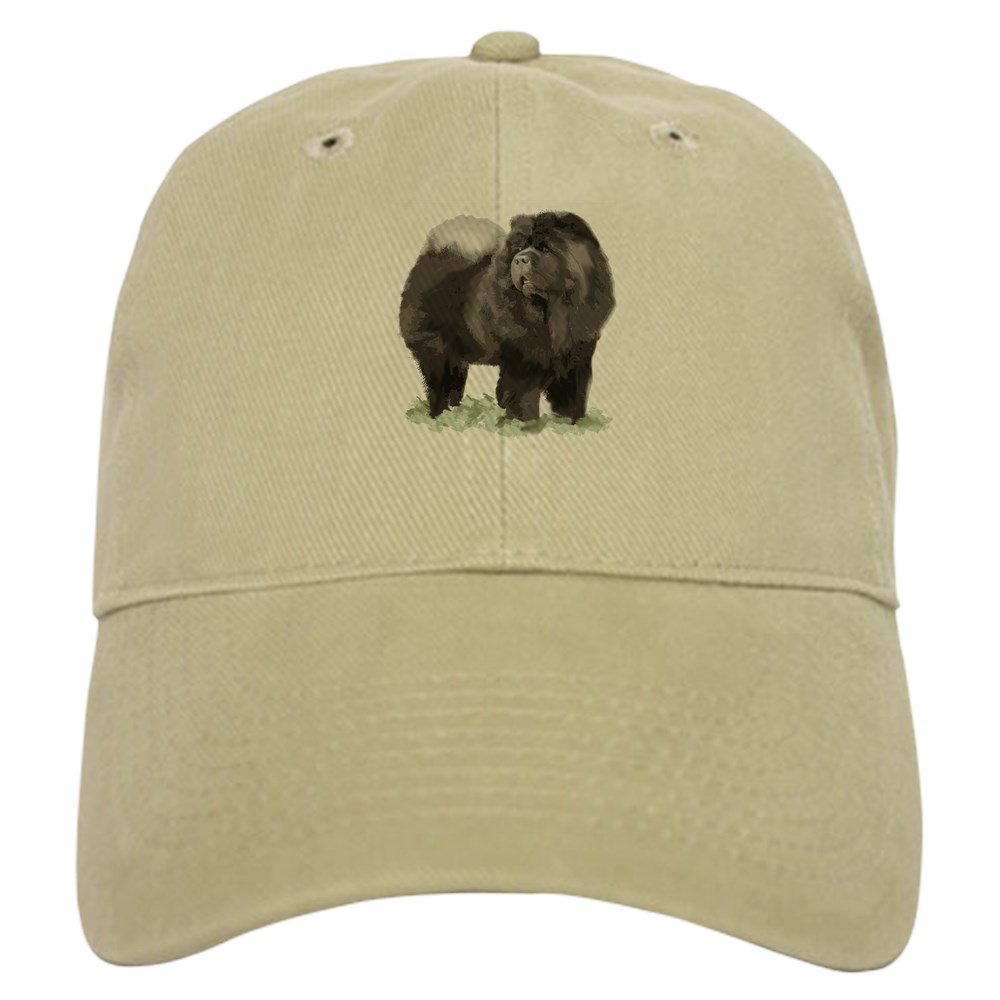 Black Chow Portrait Baseball Cap - Stylish Pet Lover Hat for Outdoors