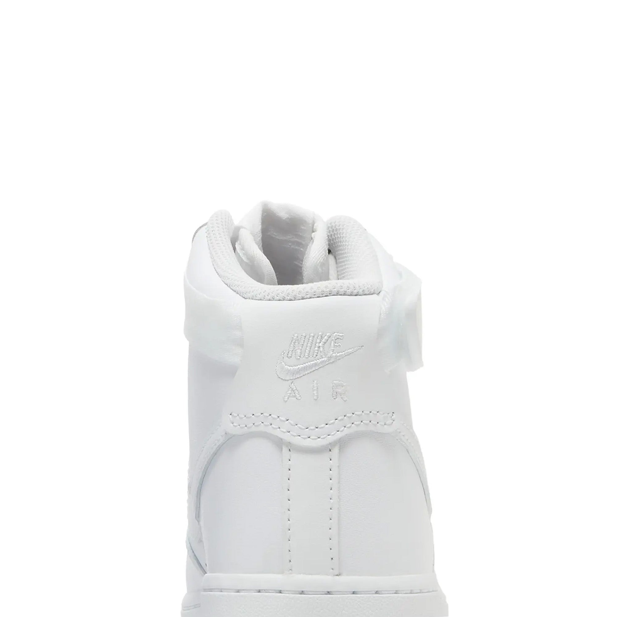 Nike Air Force 1 High '07 'Triple White' Sneakers - Men's Basketball Shoes (2014 Retro) - Perfect for Streetwear & Casual Fashion
