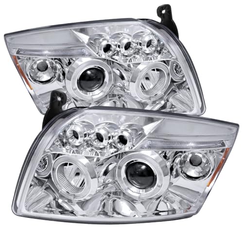 Chrome Housing Clear Lens