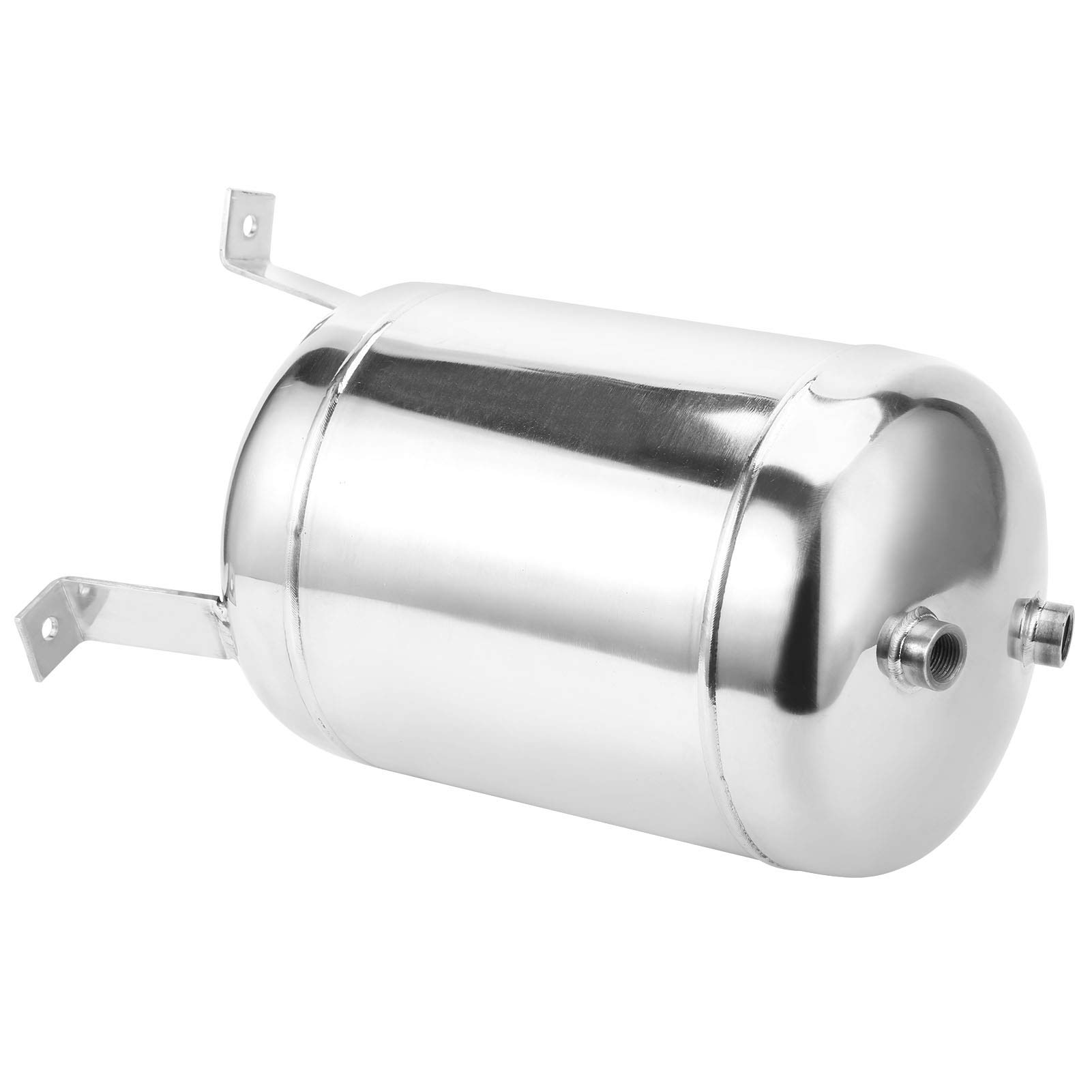 5-Port Air Reservoir Tank with Mirror Finish & Strong Welding - Industrial Air Compressor Accessory for Pneumatic Tools & Production Lines