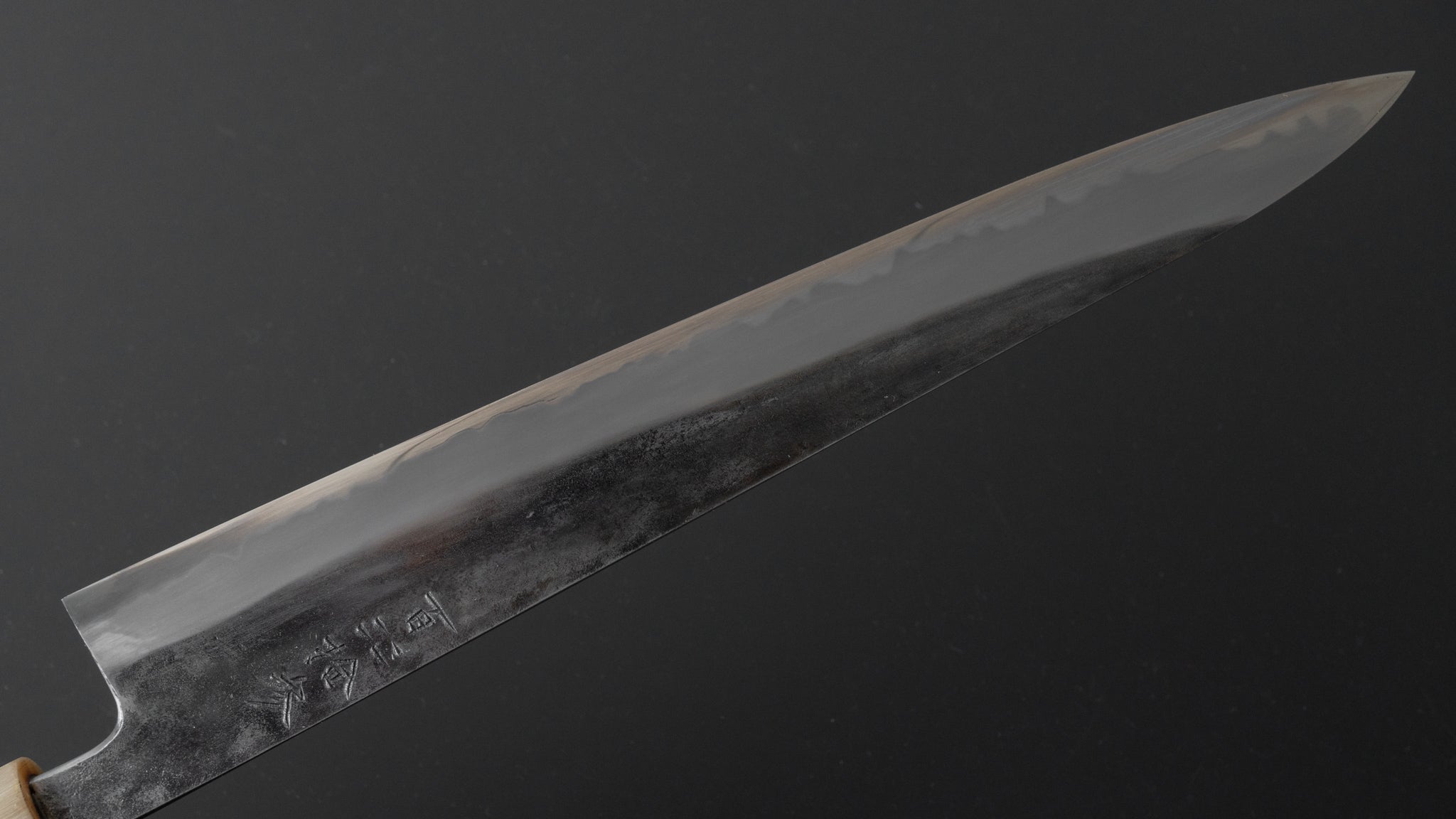 Premium Jiro Tsuchime Sujihiki 270mm Japanese Slicing Knife with Taihei Tagayasan Handle (#143) - Perfect for Sushi, Sashimi & Meat Carving