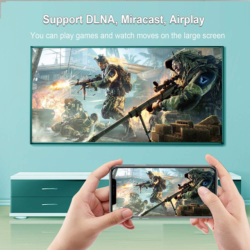 RK3356 Android TV Box 11.0 - 8GB RAM 128GB ROM Smart Streaming Media Player with 8K Support, Dual-Band WiFi 2.4G/5.8G, Bluetooth 4.0, Ethernet LAN & Mini Backlit Keyboard - Perfect for Home Theater, Netflix, YouTube and Gaming Entertainment