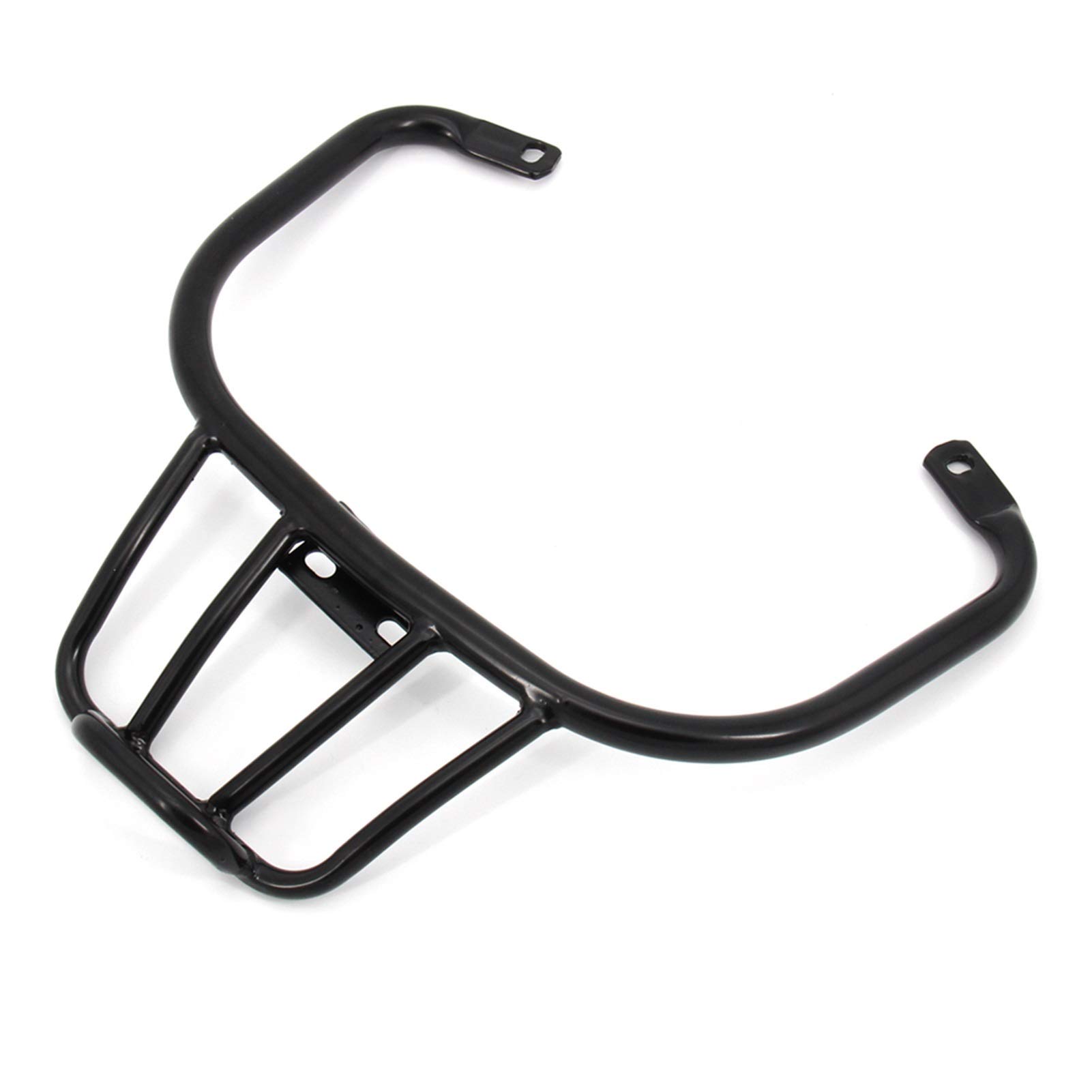 LiMePng Black Rear Luggage Rack for Vespa GTS 300 Motorcycle - Heavy Duty Sports Luggage Carrier, Bookshelf Rack & Rear Bracket - Perfect for Commuting, Touring & Urban Riding Accessories