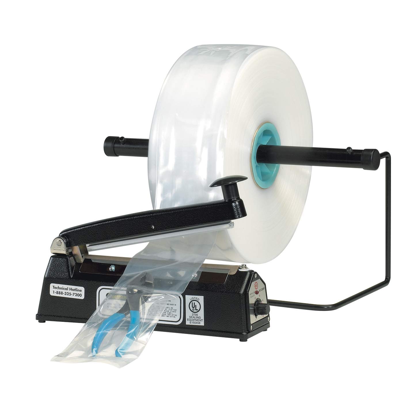 BOX USA BPT1006 6 Mil Clear Poly Tubing - 10