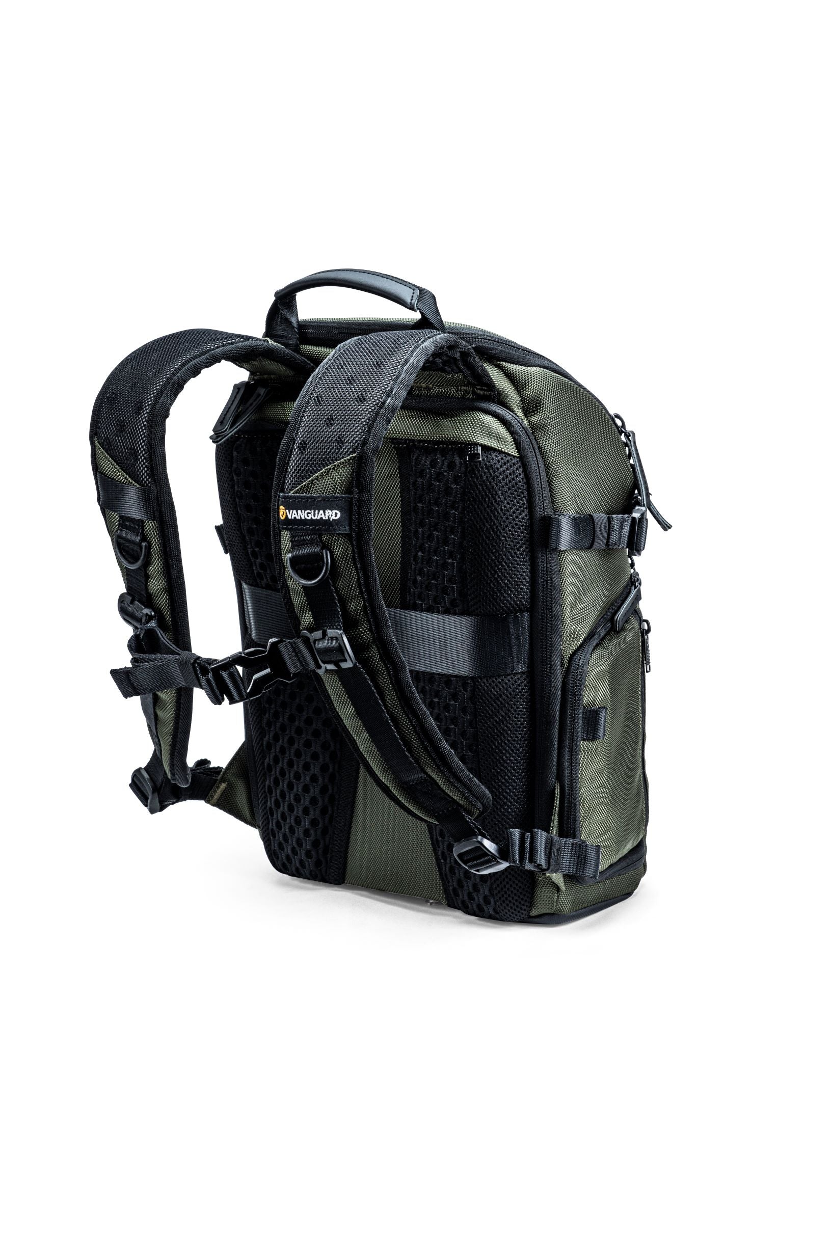 VEO SELECT 37 BRM GR Waterproof Hiking Backpack - Lightweight Travel Backpack for Men & Women, Durable Green Outdoor Backpack for Camping, Hiking, School and Daily Use