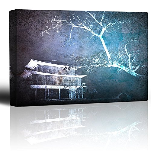 Haunted House and Tree