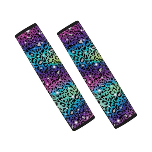 Glitter Rainbow Leopard
