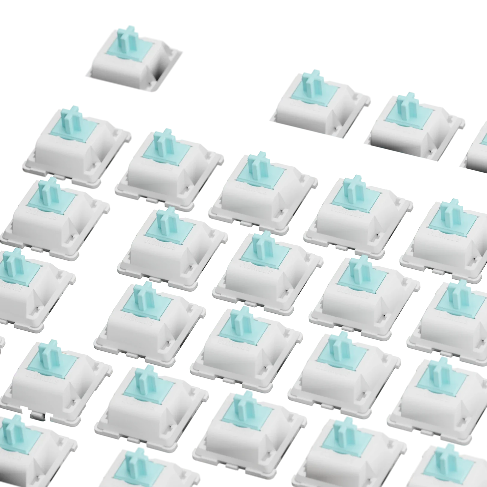 Glorious Lynx Tactile Mechanical Keyboard Switches - MX Style, 100-Pack, ISO Compatible - Perfect for Gaming, Typing & Custom Keyboard Builds