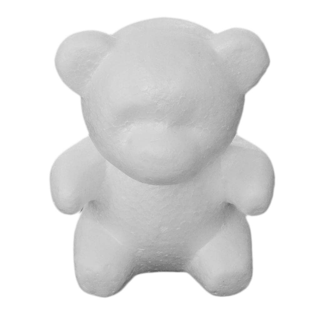 AMLESO Valentine's Day Bear Foam Decorations - Cute Party Supplies, DIY Craft Gifts for Valentine's Party, Anniversary & Romantic Home Decor
