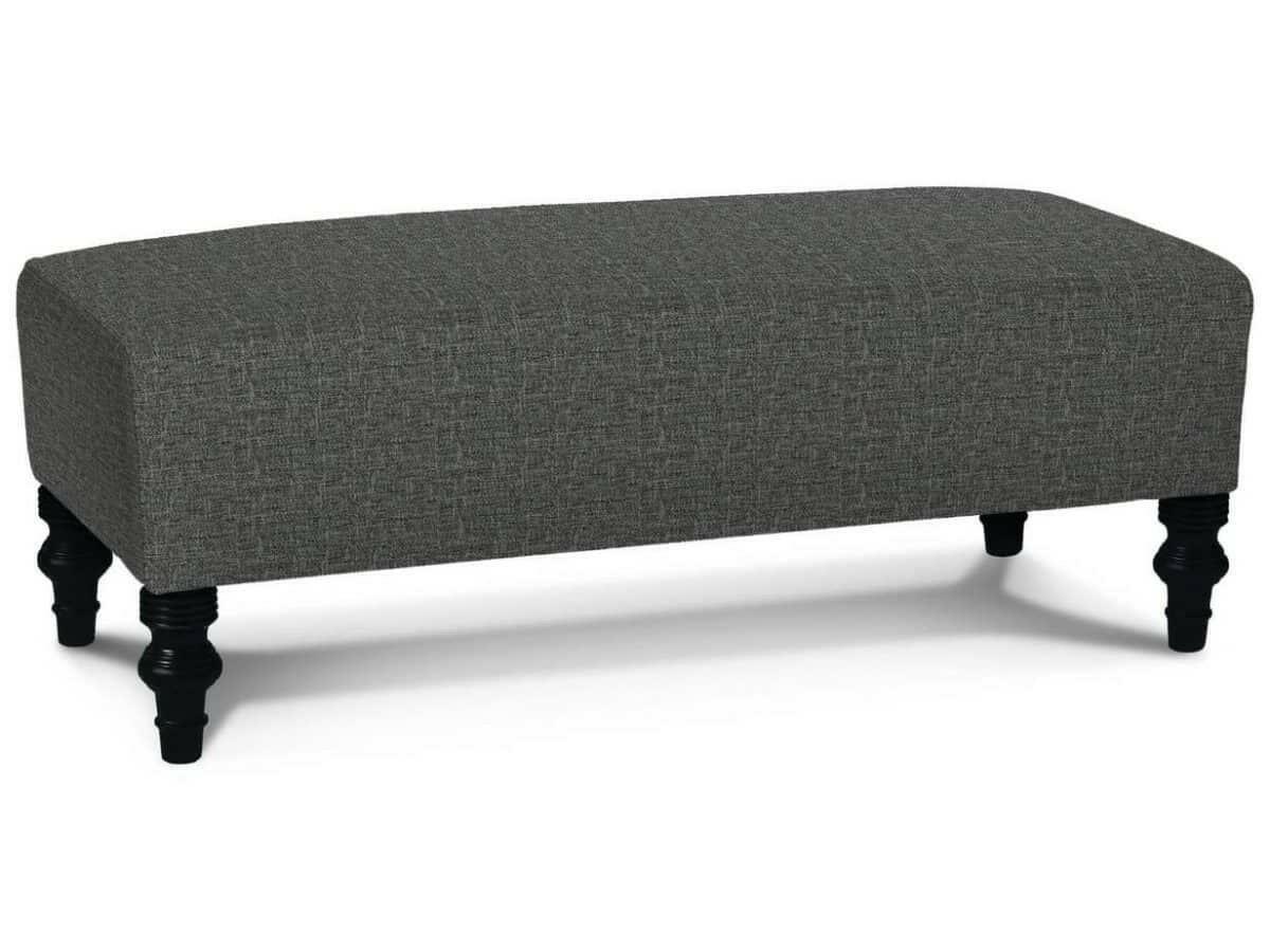 Ryker Bench Ottoman 9930ab 20613C - Modern Storage Footrest for Living Room, Bedroom & Entryway - Perfect for Extra Seating and Home Organization