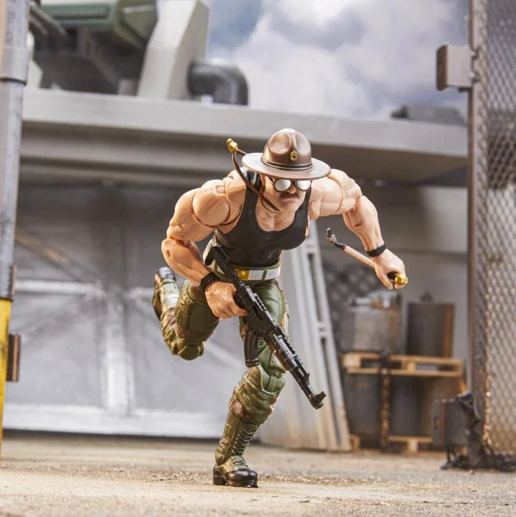 G.I. Joe Classified Series Sgt. Slaughter Action Figure - Collectible Military Toy for Display & Play | Perfect for Fans & Collectors
