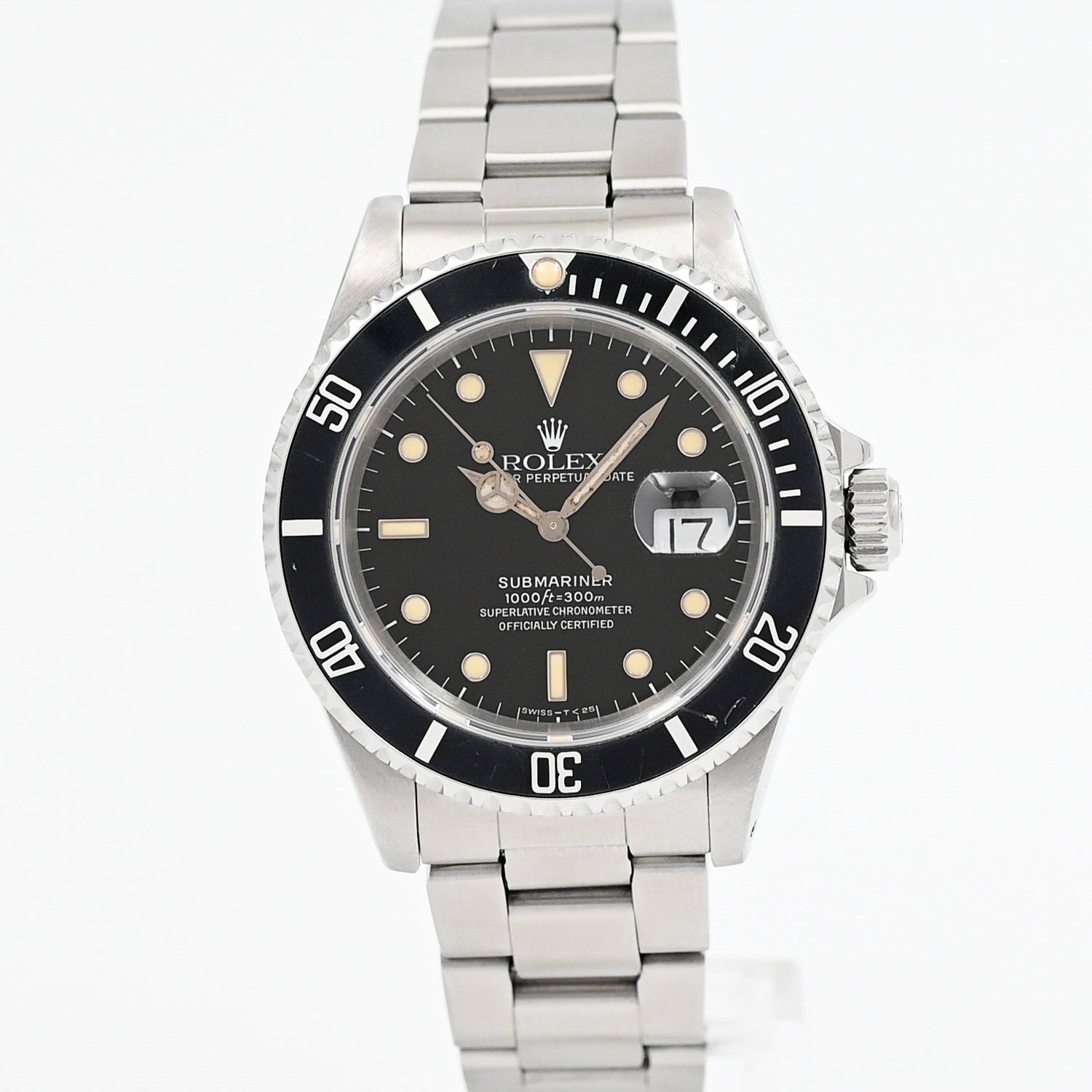 Authentic Rolex Submariner Date 40mm Men's Luxury Watch - 1990 Vintage Model - Perfect for Diving, Business & Special Occasions