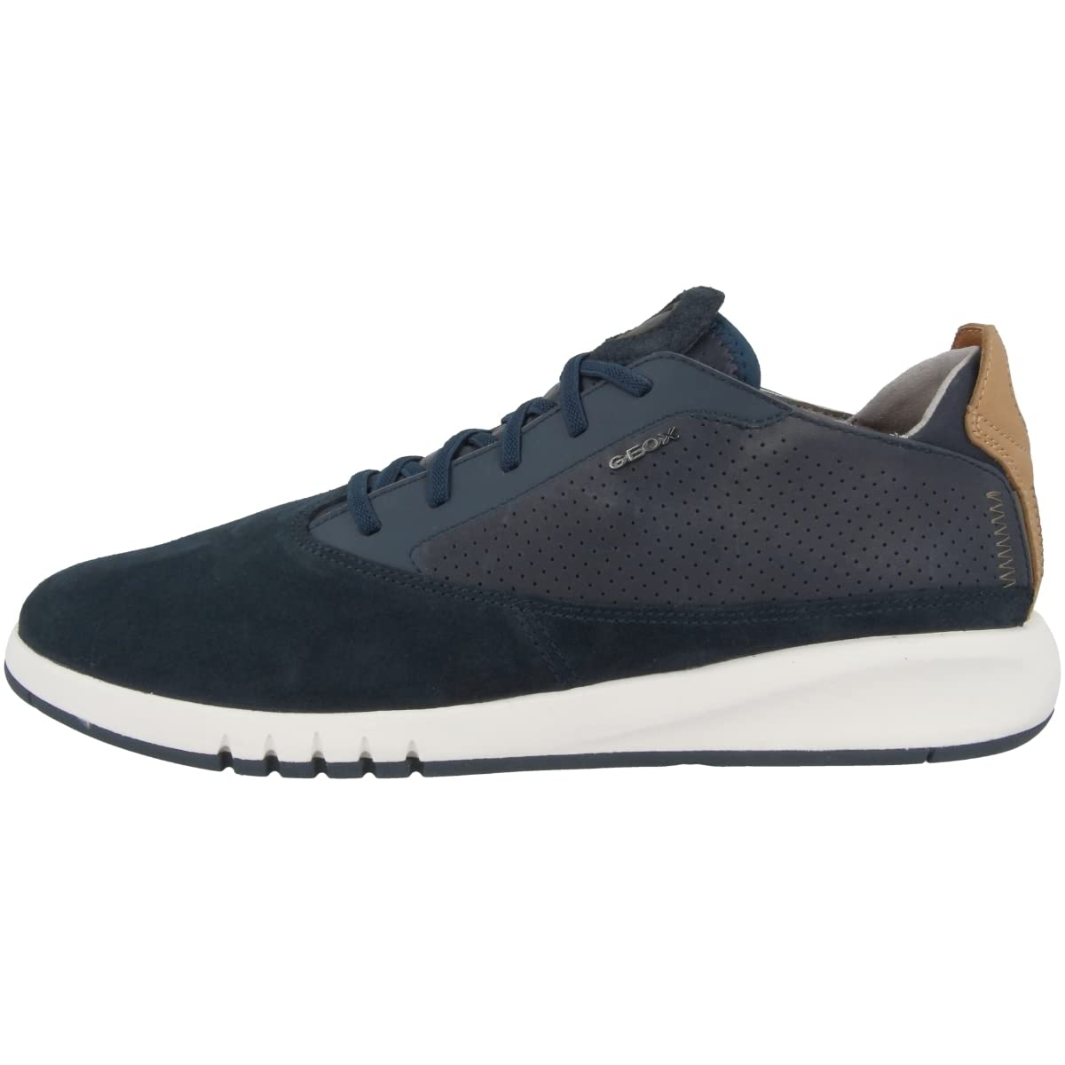 Geox Men's U Aerantis Breathable Running Sneakers - Lightweight Comfortable Walking Shoes for Men - Perfect for Jogging, Gym Workouts & Casual Wear