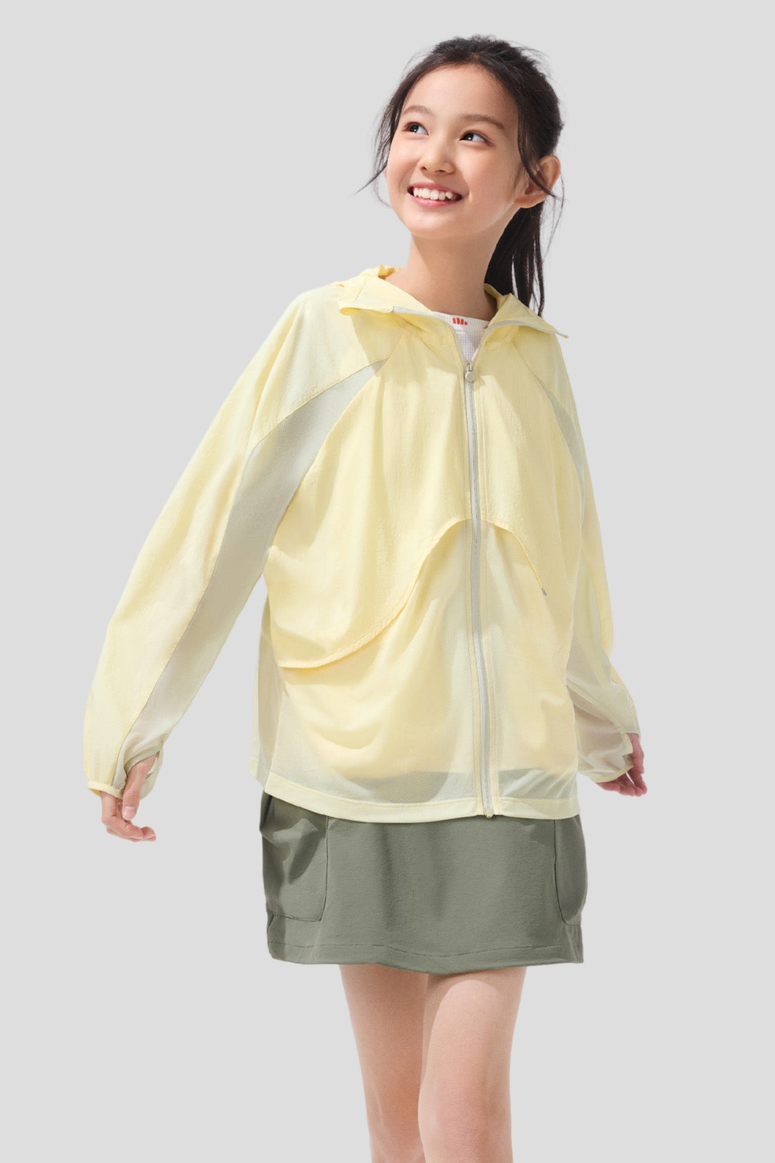 UPF 100+ Kids' Sun Protection Jacket - Lightweight & Breathable for Outdoor Activities, Beach, and Summer Play
