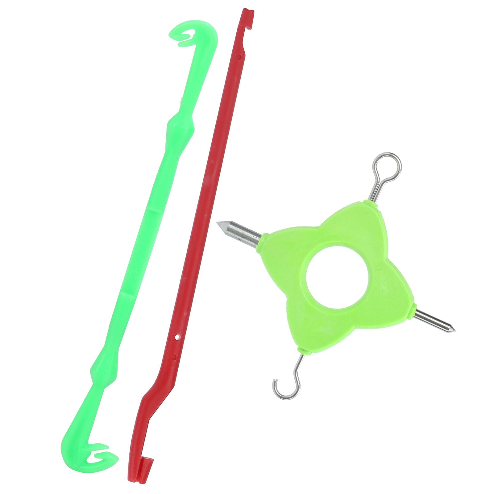 VGEBY Fishing Bait Knot Puller Set - Durable Bait Needle Hook & Knot Tying Tool Kit for Saltwater & Freshwater Fishing | Ideal for Rigging, Baiting & Knot Tying Scenarios